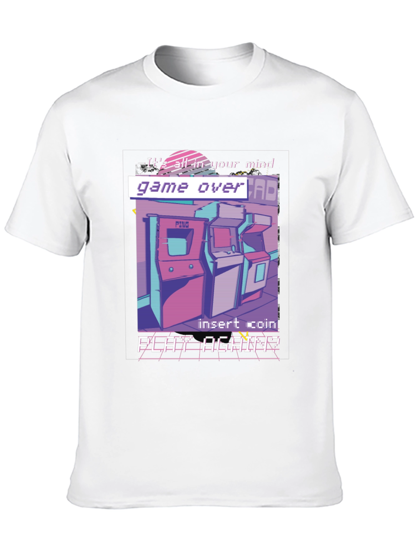 Retro Arcade Game Over T-Shirt