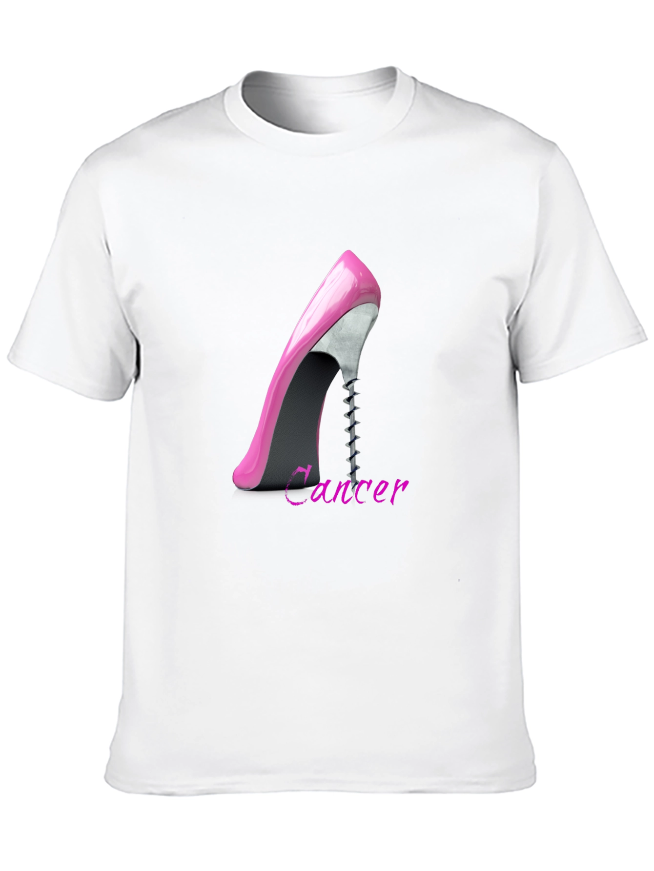Cancer Zodiac High Heel T-Shirt