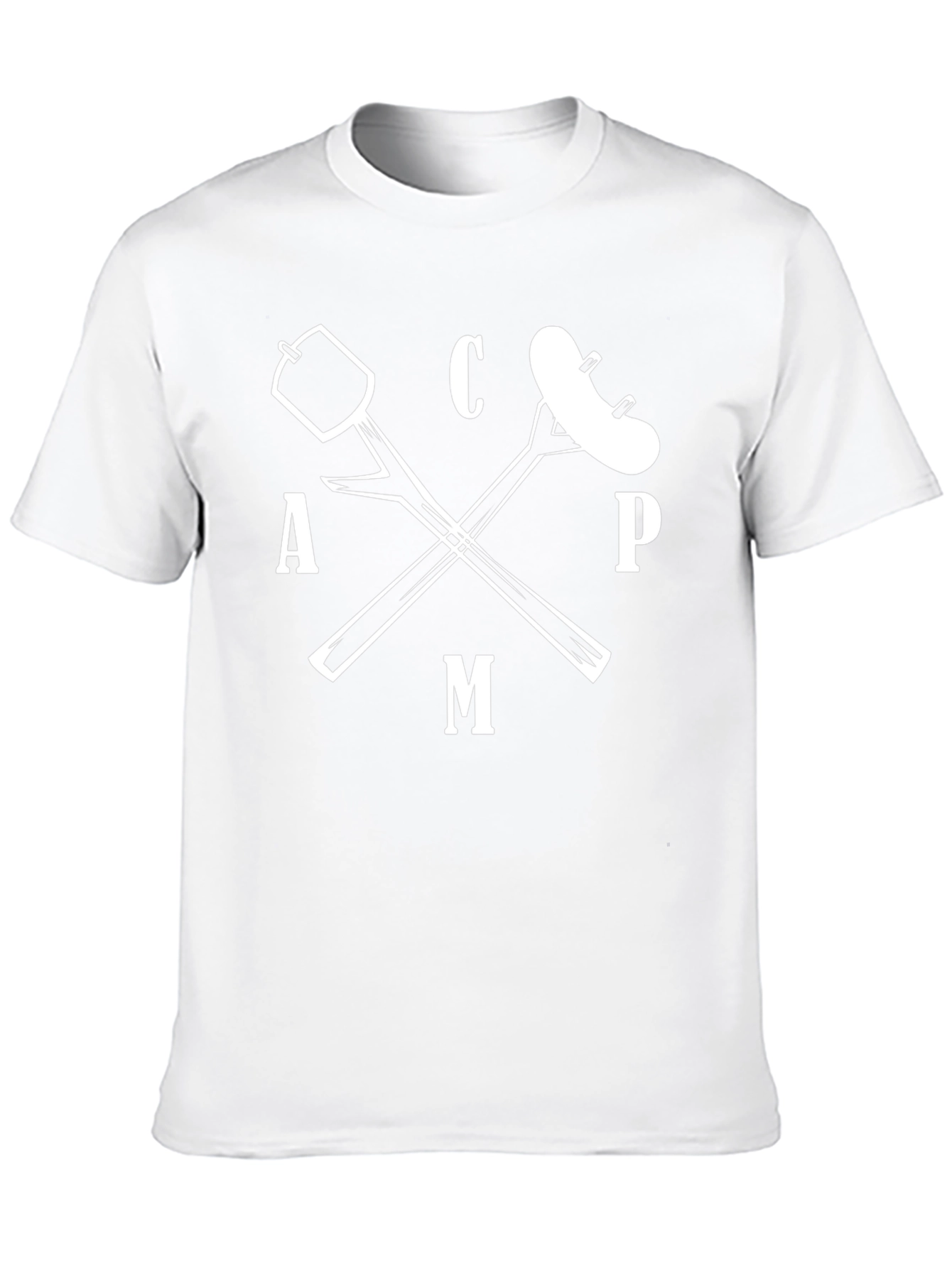 CAMP Graphic Tee - Marshmallow & Sausage Campfire Shirt