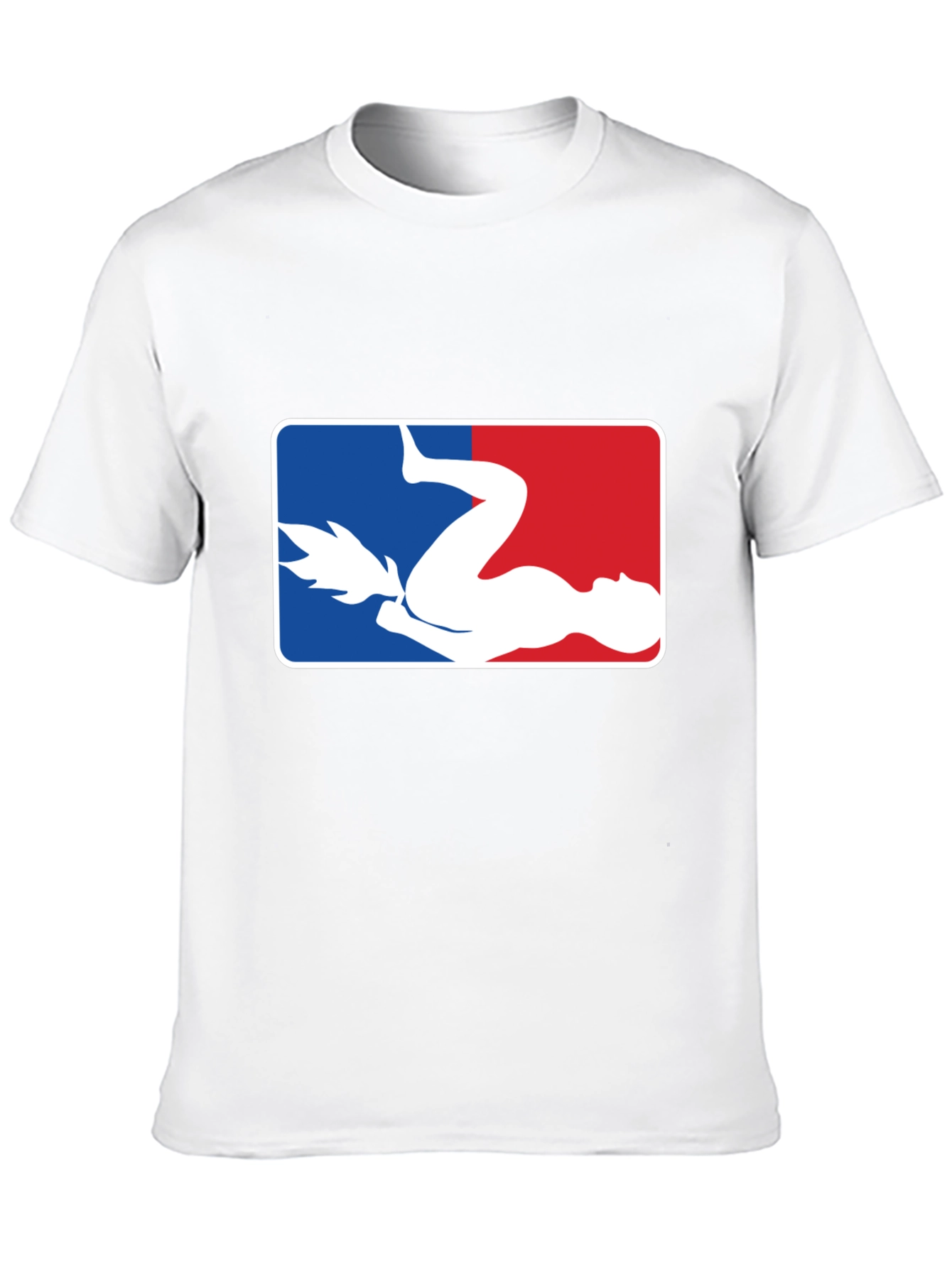 Funny Baseball Parody Graphic T-Shirt