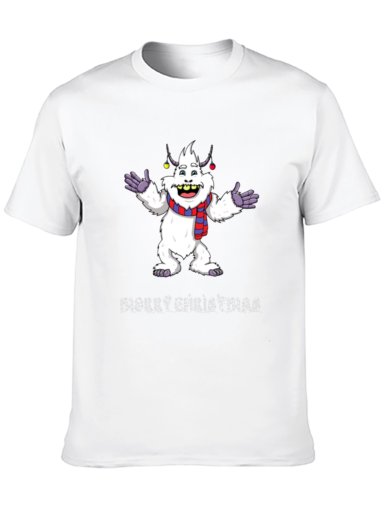 Festive Yeti Christmas T-Shirt