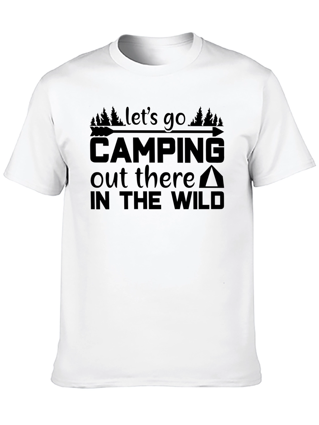 Camping Adventure T-Shirt - Lets Go to the Wild