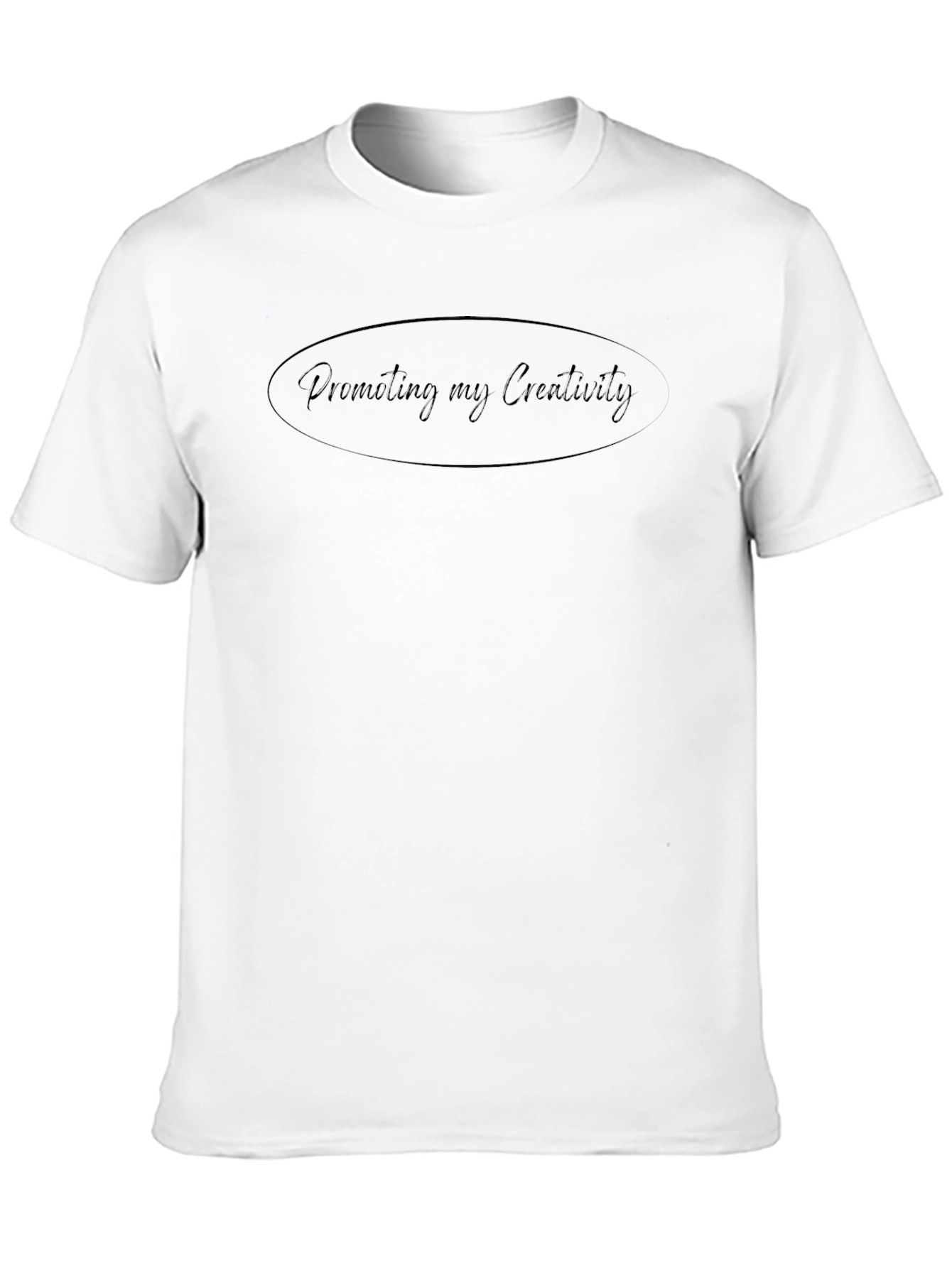 Promoting My Creativity Black T-Shirt