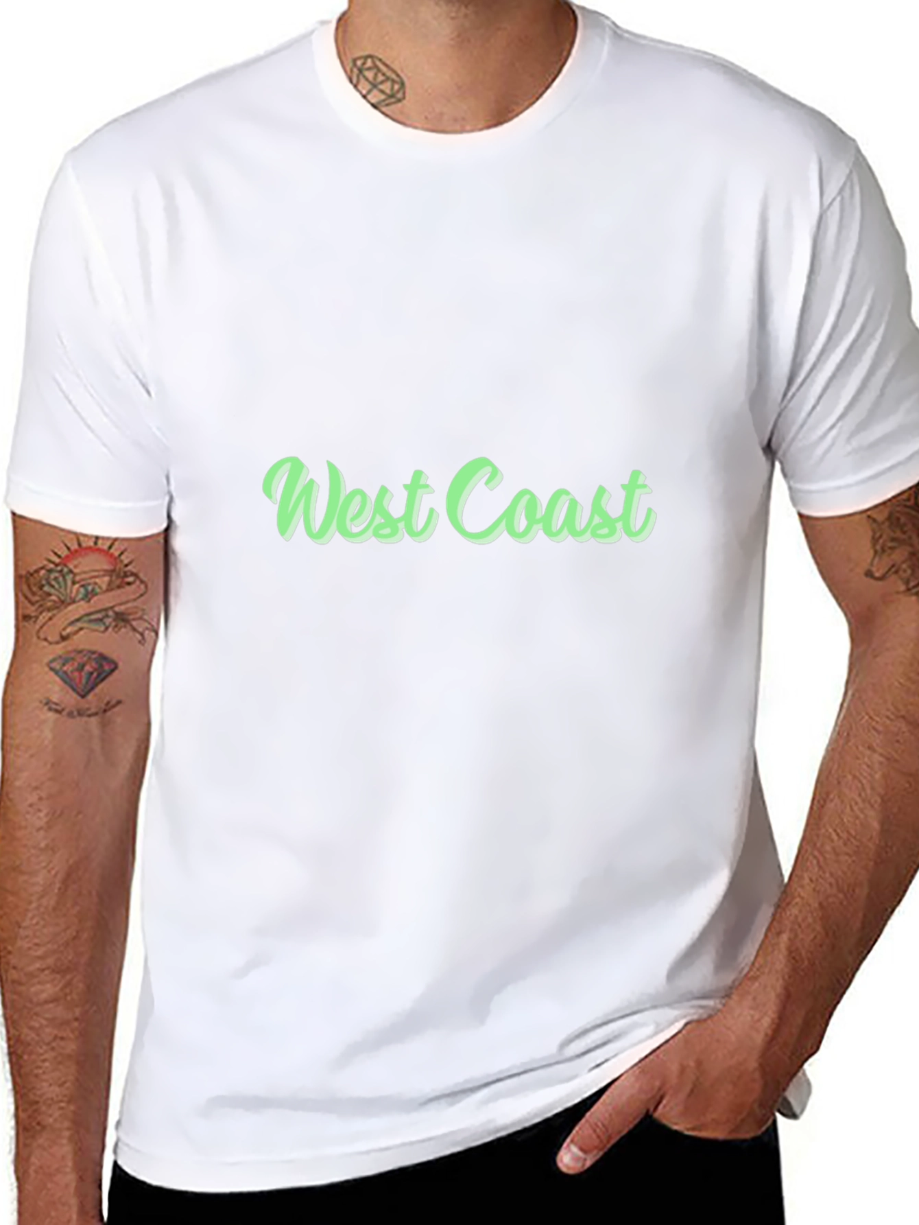 West Coast Graphic Tee - Stylish & Comfortable