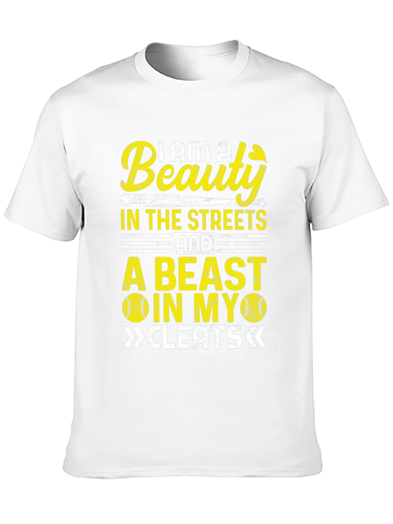 Beauty and Beast Baseball T-Shirt