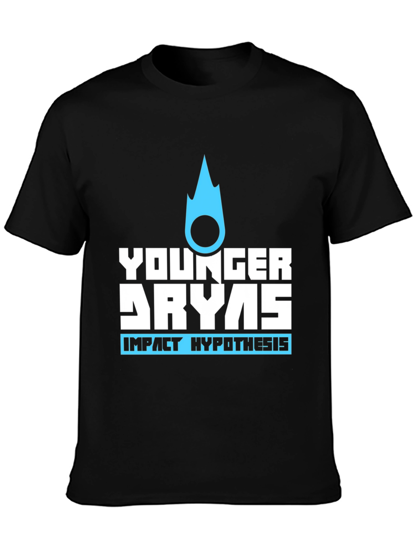 Younger Dryas Impact Hypothesis Graphic Tee - Black