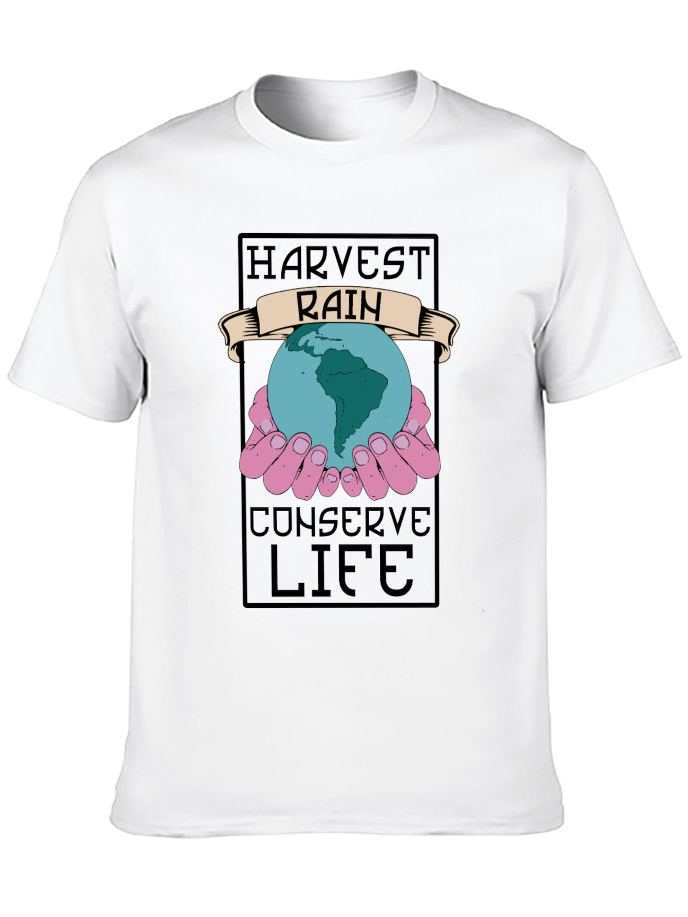 Harvest Rain Conserve Life Graphic Tee