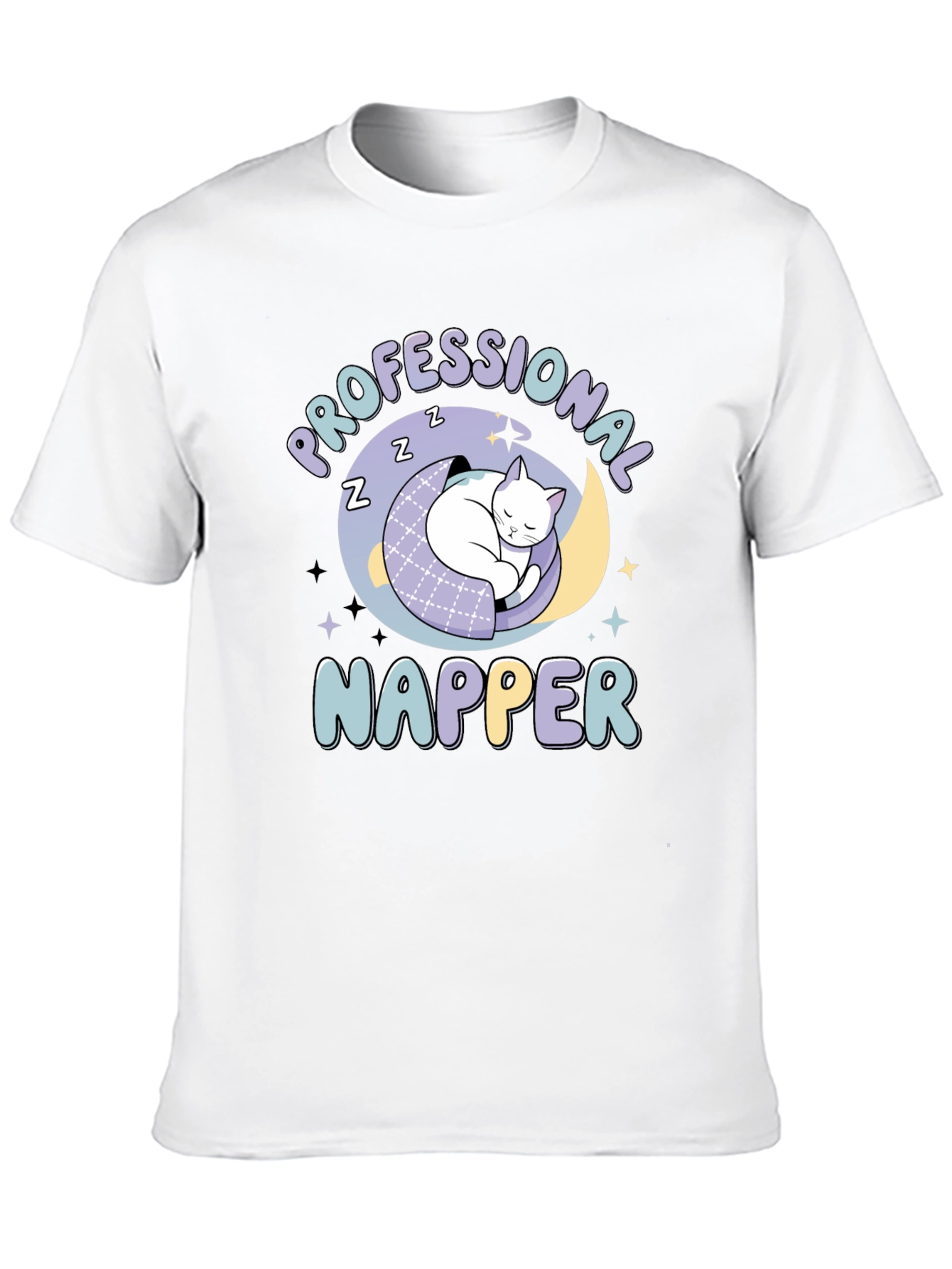 Professional Napper Graphic Tee - Black