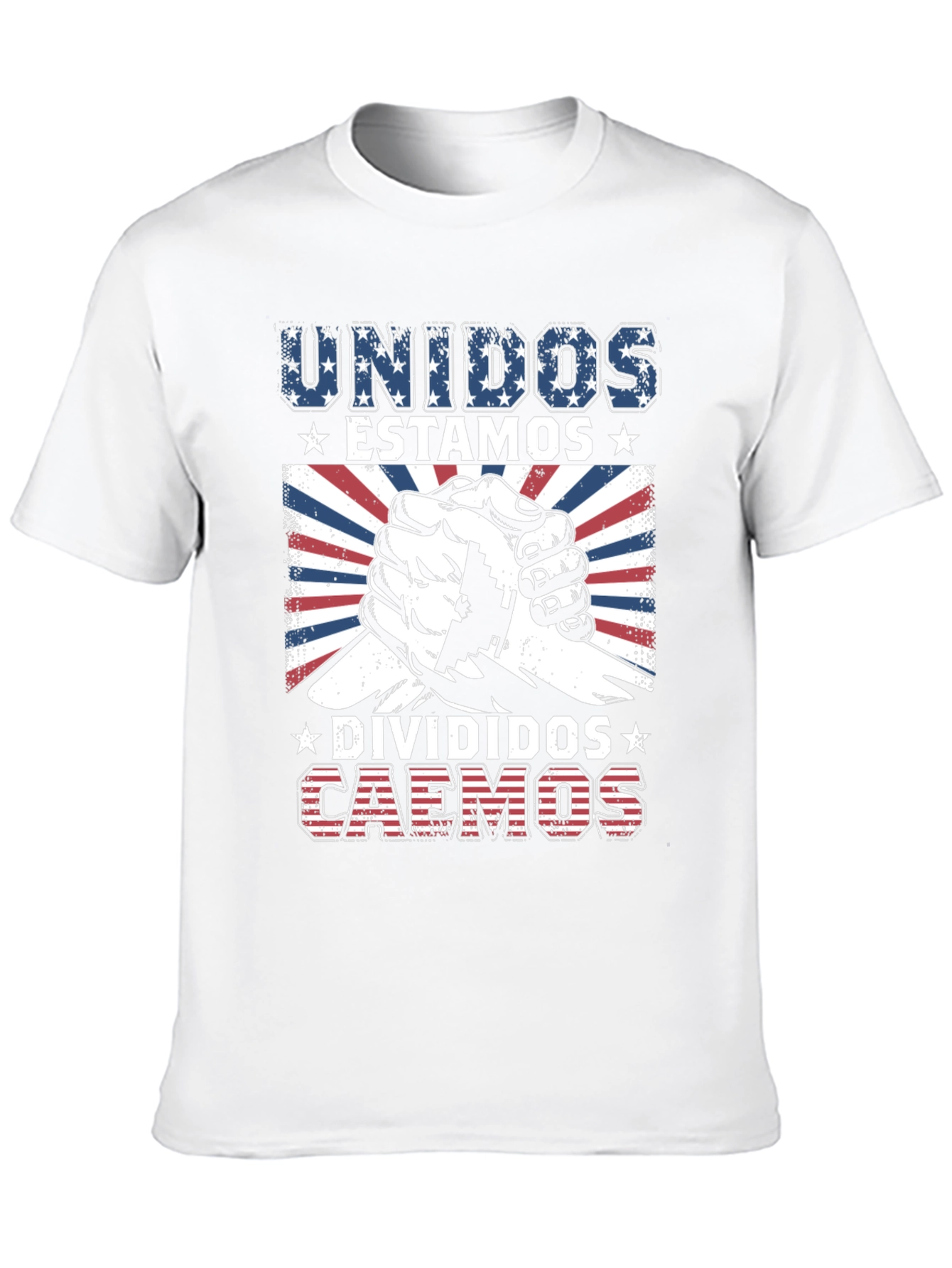 Unidos Estamos Divided Caemos Graphic Tee