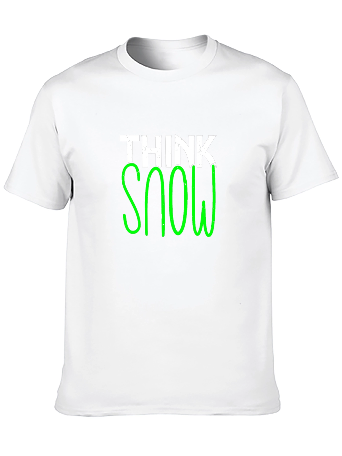 Think Snow Black T-Shirt