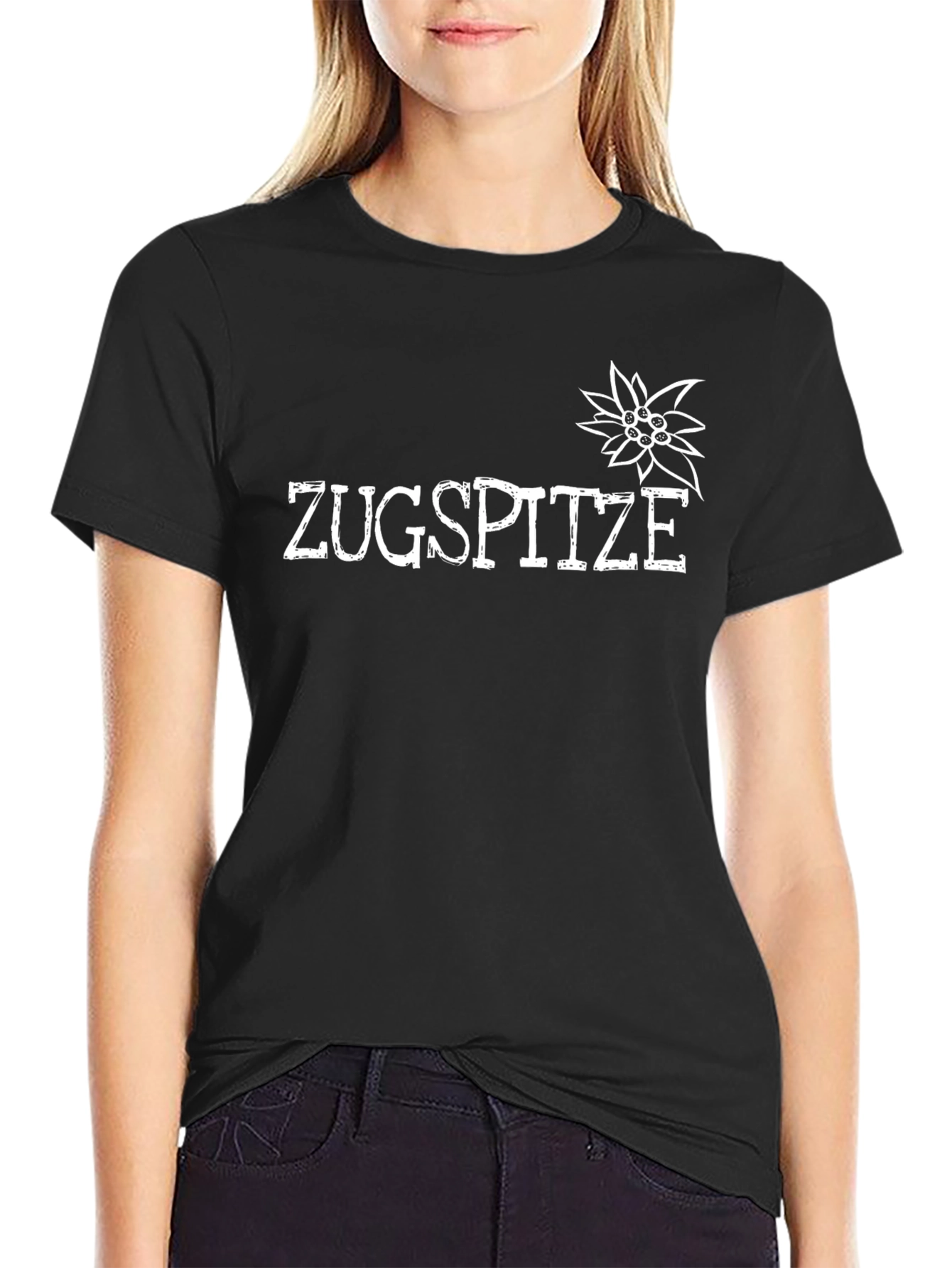 Zugspitze Graphic T-Shirt - German Alps Souvenir