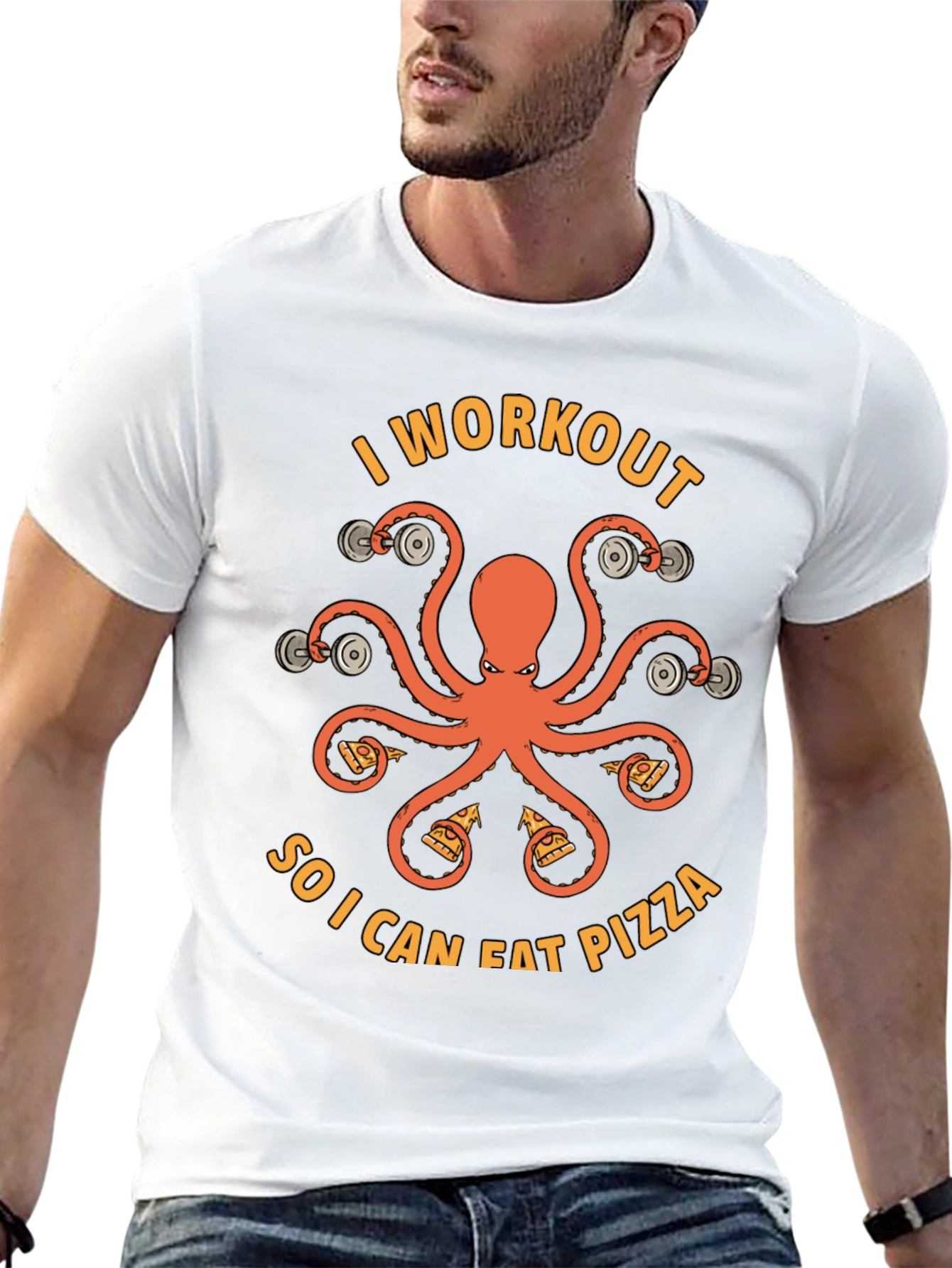 Workout for Pizza T-Shirt