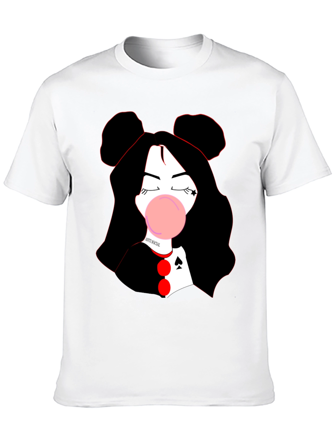 Anti-Social Ace T-Shirt - Graphic Tee