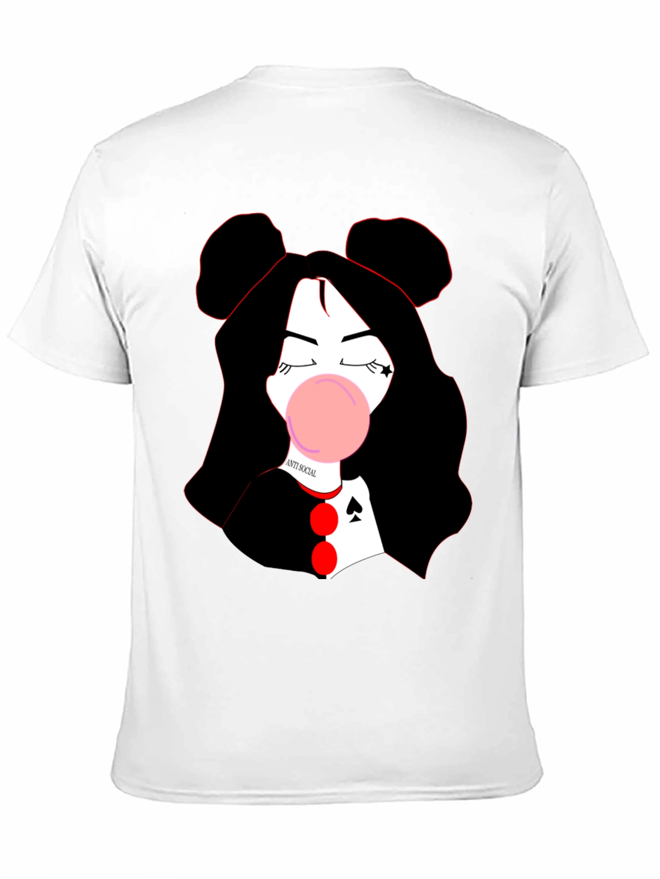 Anti-Social Ace T-Shirt - Graphic Tee