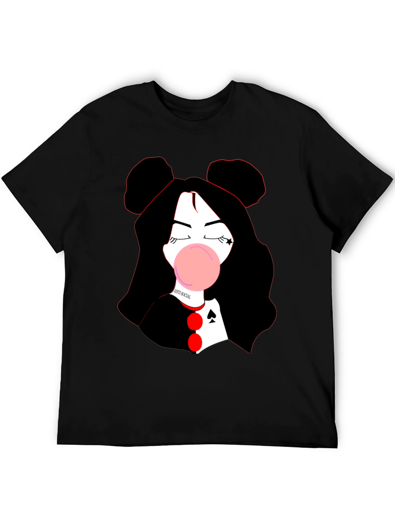 Anti-Social Ace T-Shirt - Graphic Tee