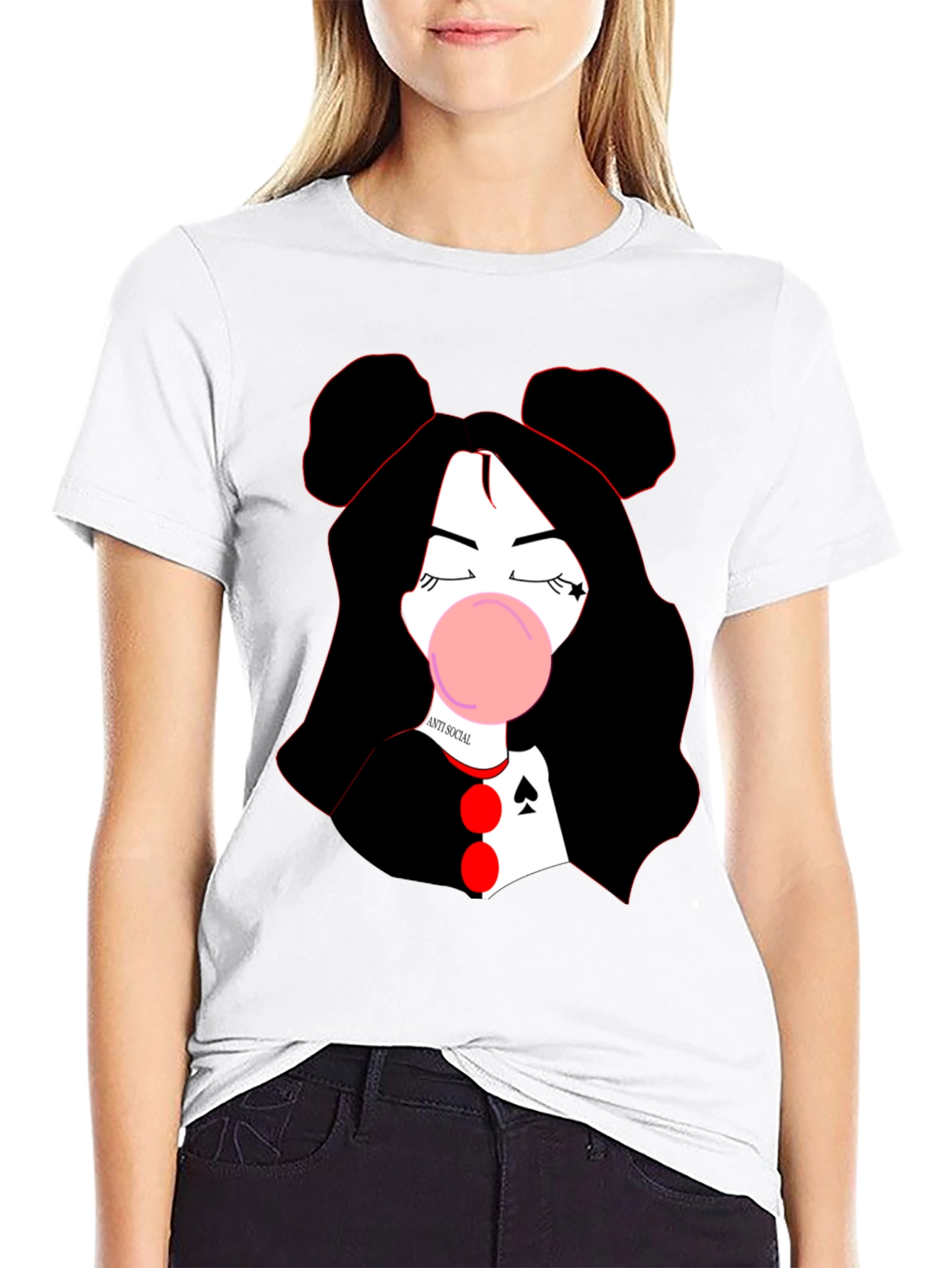 Anti-Social Ace T-Shirt - Graphic Tee