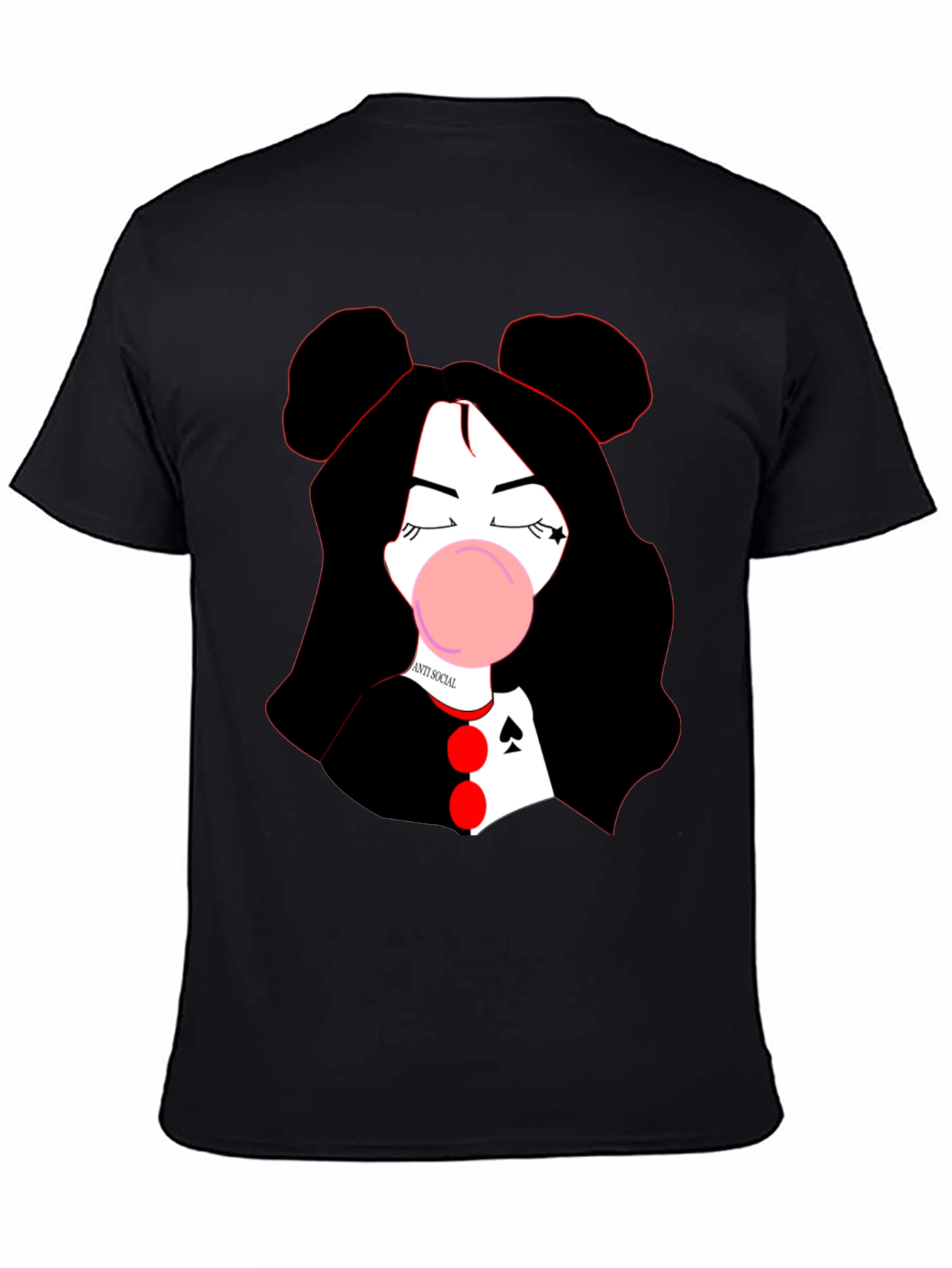 Anti-Social Ace T-Shirt - Graphic Tee