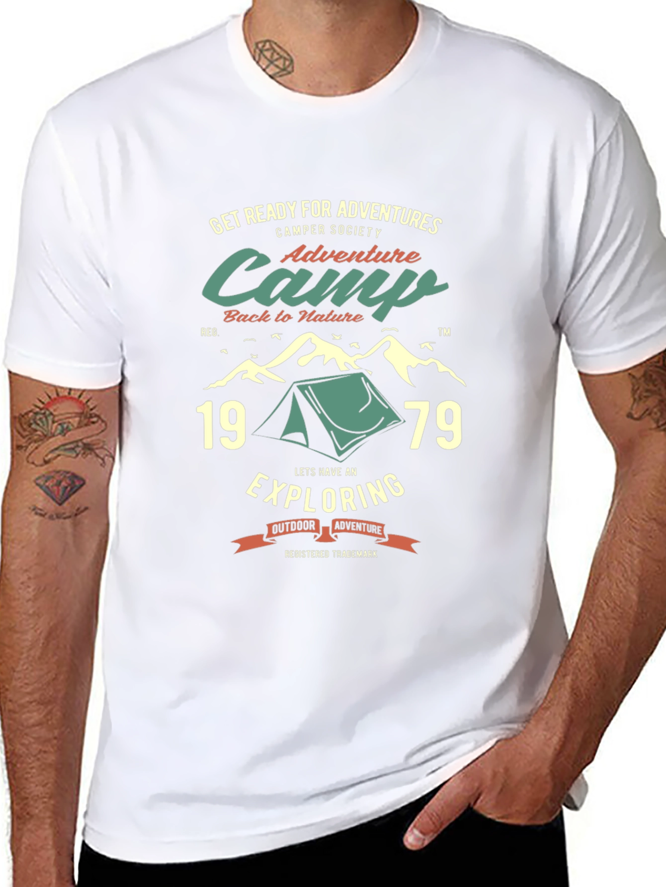 Adventure Camp T-Shirt - Outdoor Exploring Tee