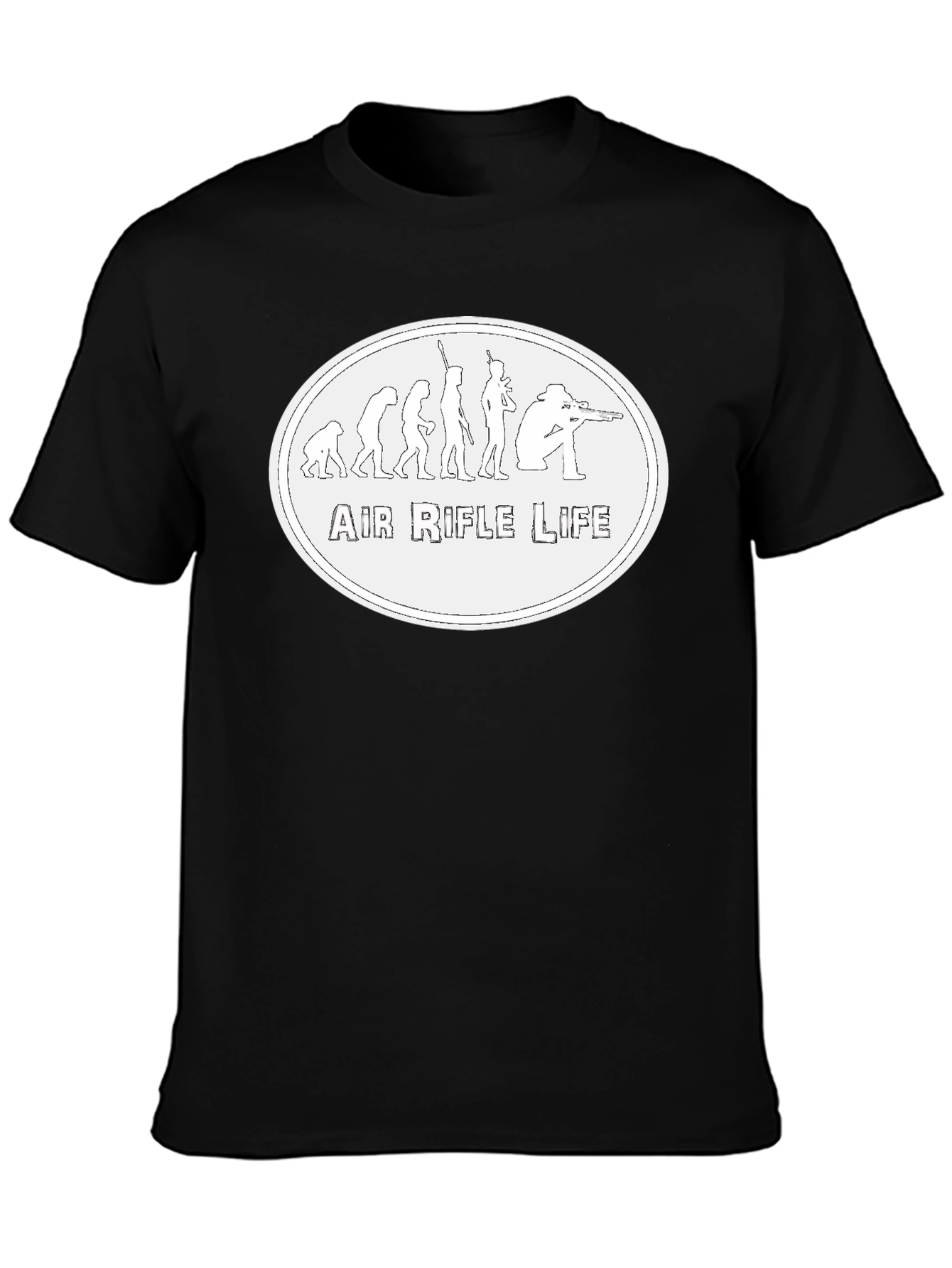 Air Rifle Life Evolution T-Shirt - Black