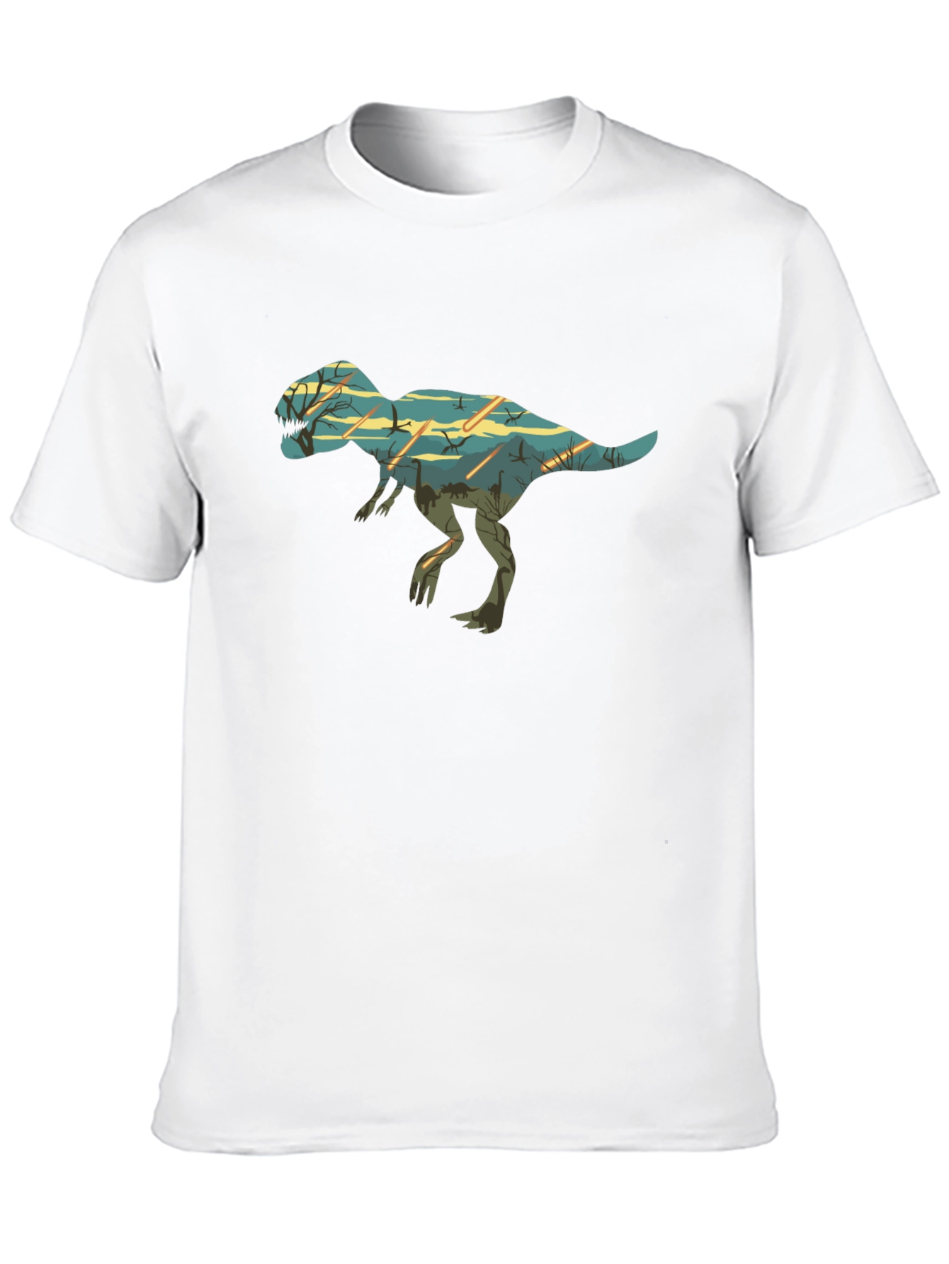 Dino Sunset Graphic Tee