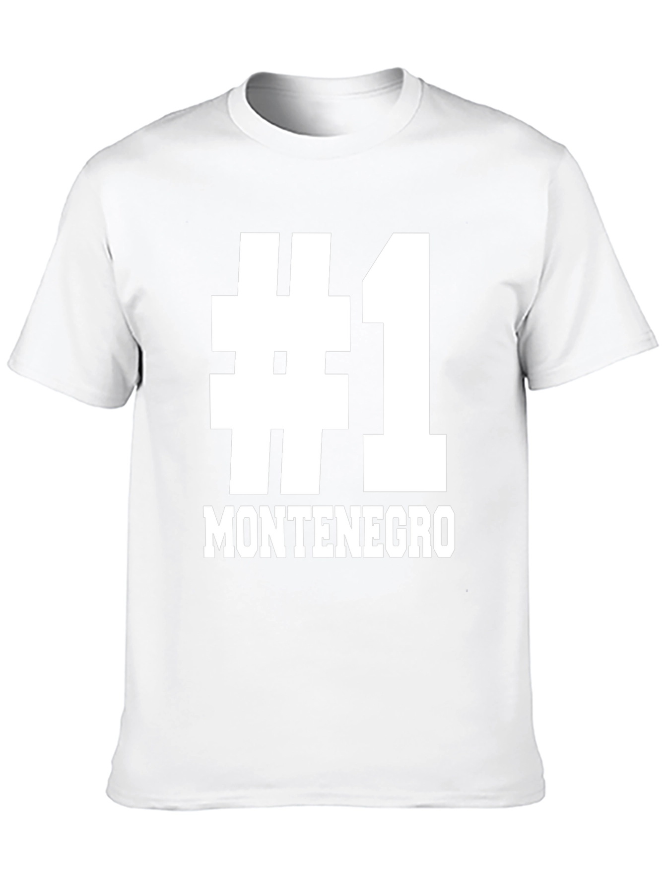 Montenegro #1 Fan T-Shirt - Black