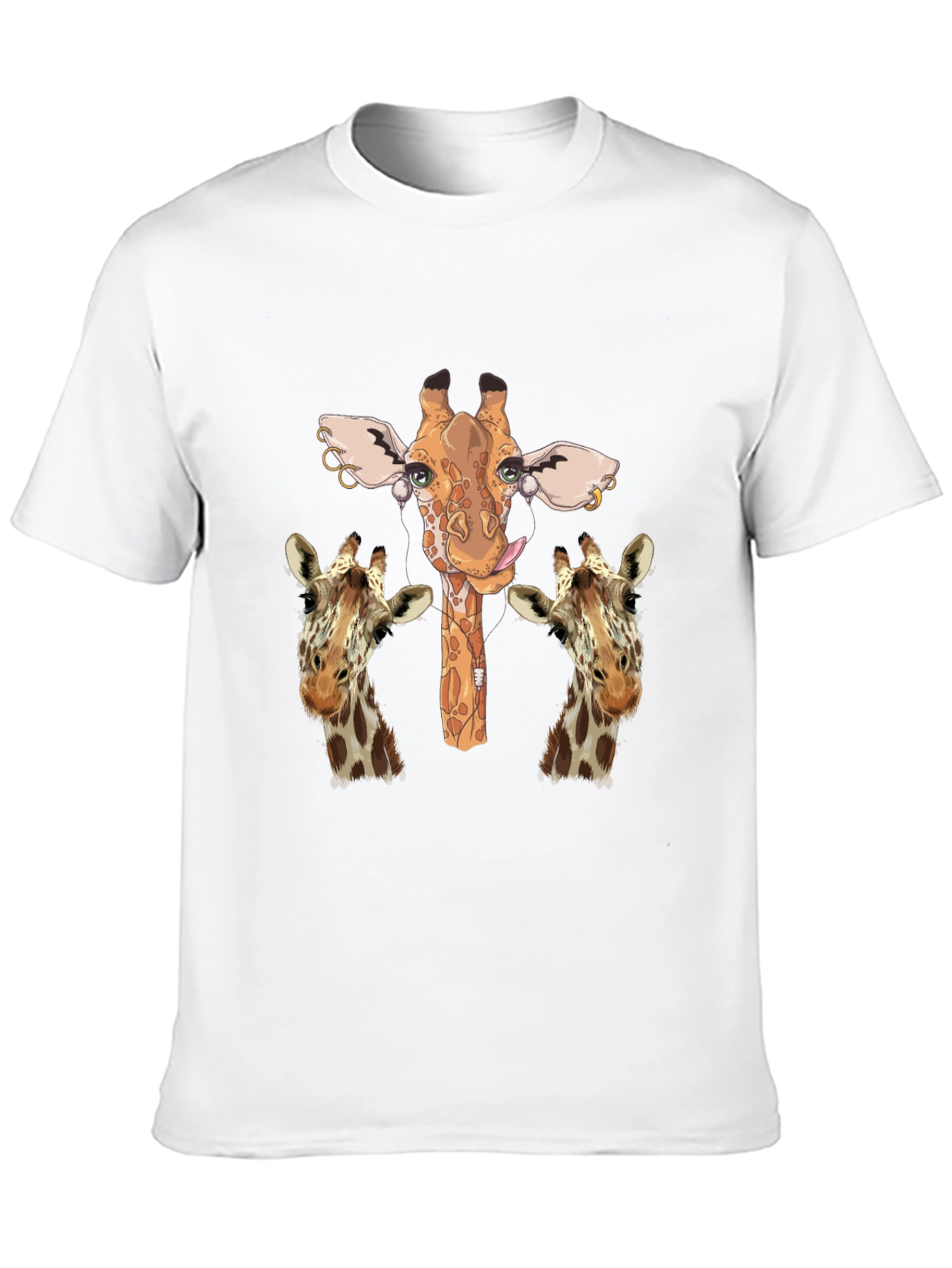 Giraffe T-Shirt Unique Print Unisex