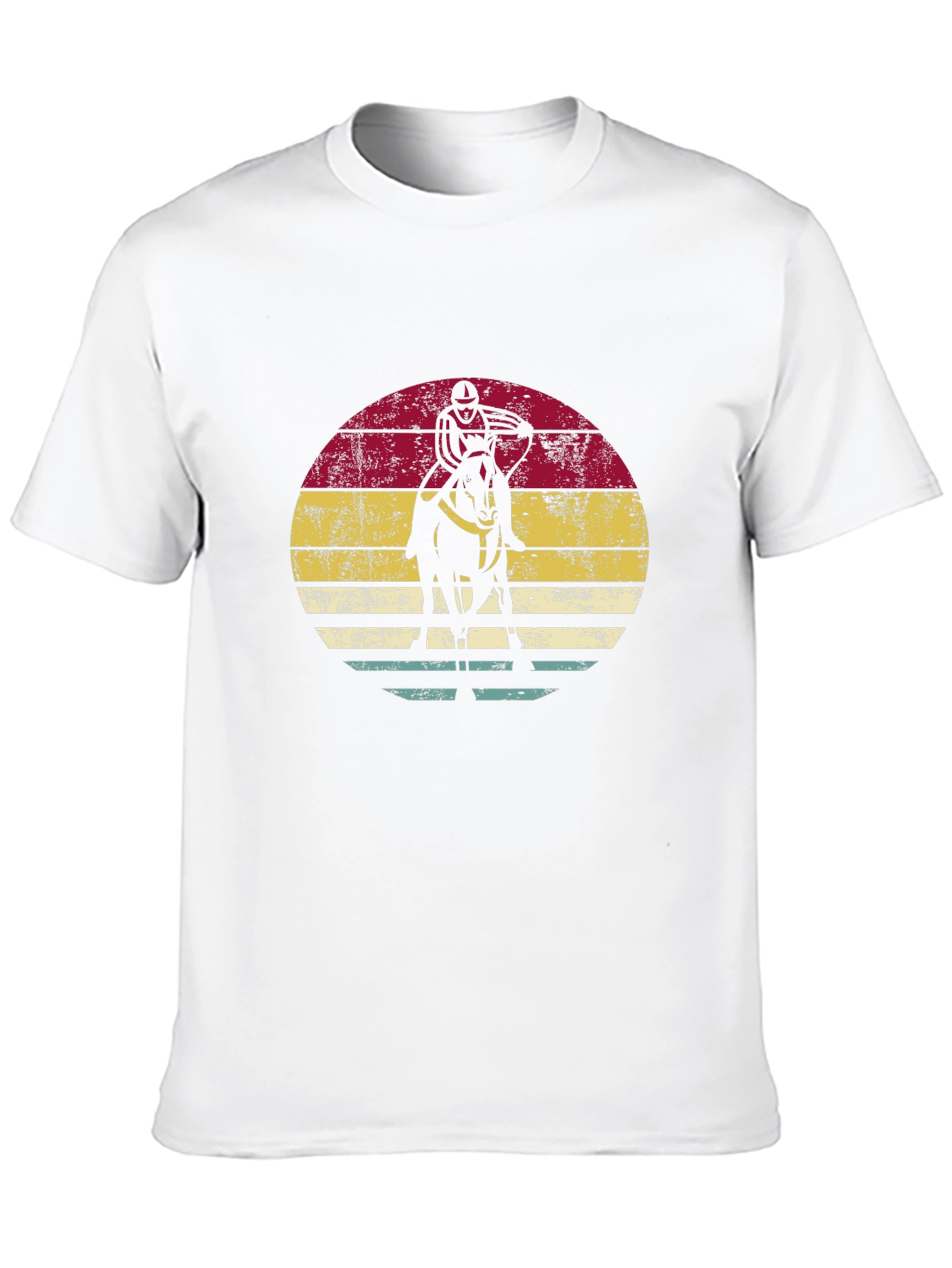 Retro Horse Jockey Graphic Tee