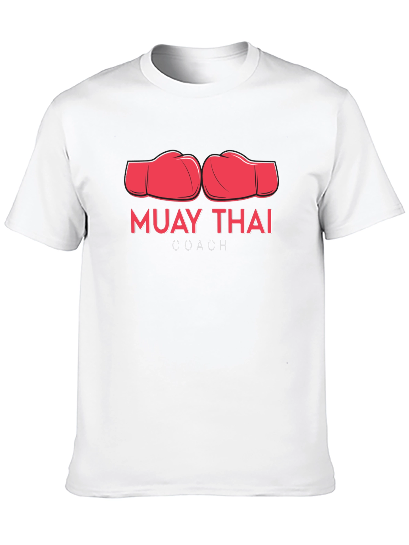 Muay Thai Coach T-Shirt - Boxing Design