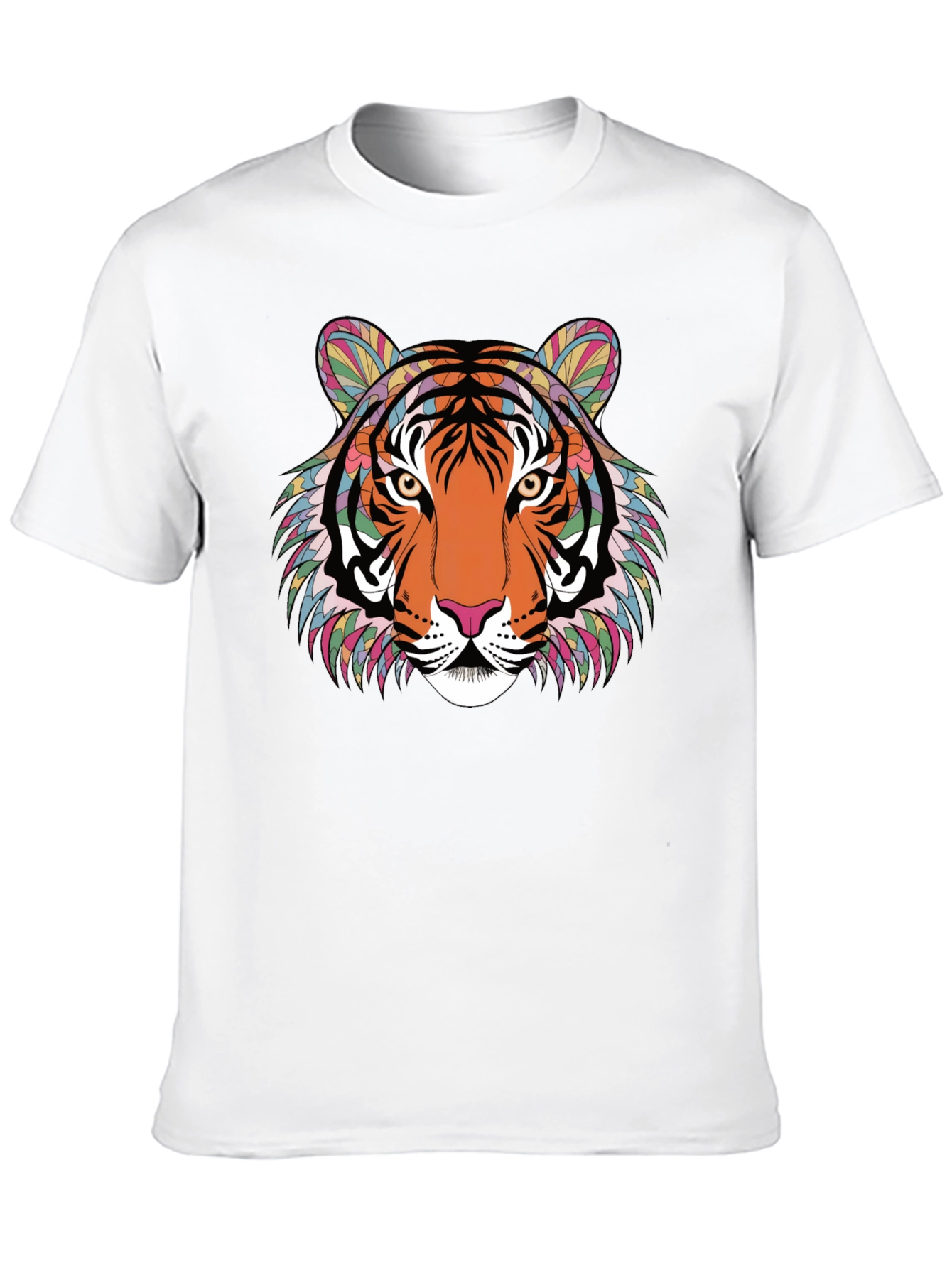 Bold Tiger Graphic Tee - Statement Piece