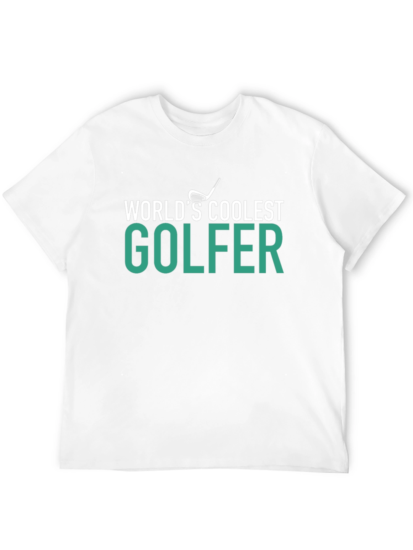 Worlds Coolest Golfer Tee - Golf Lovers Gift