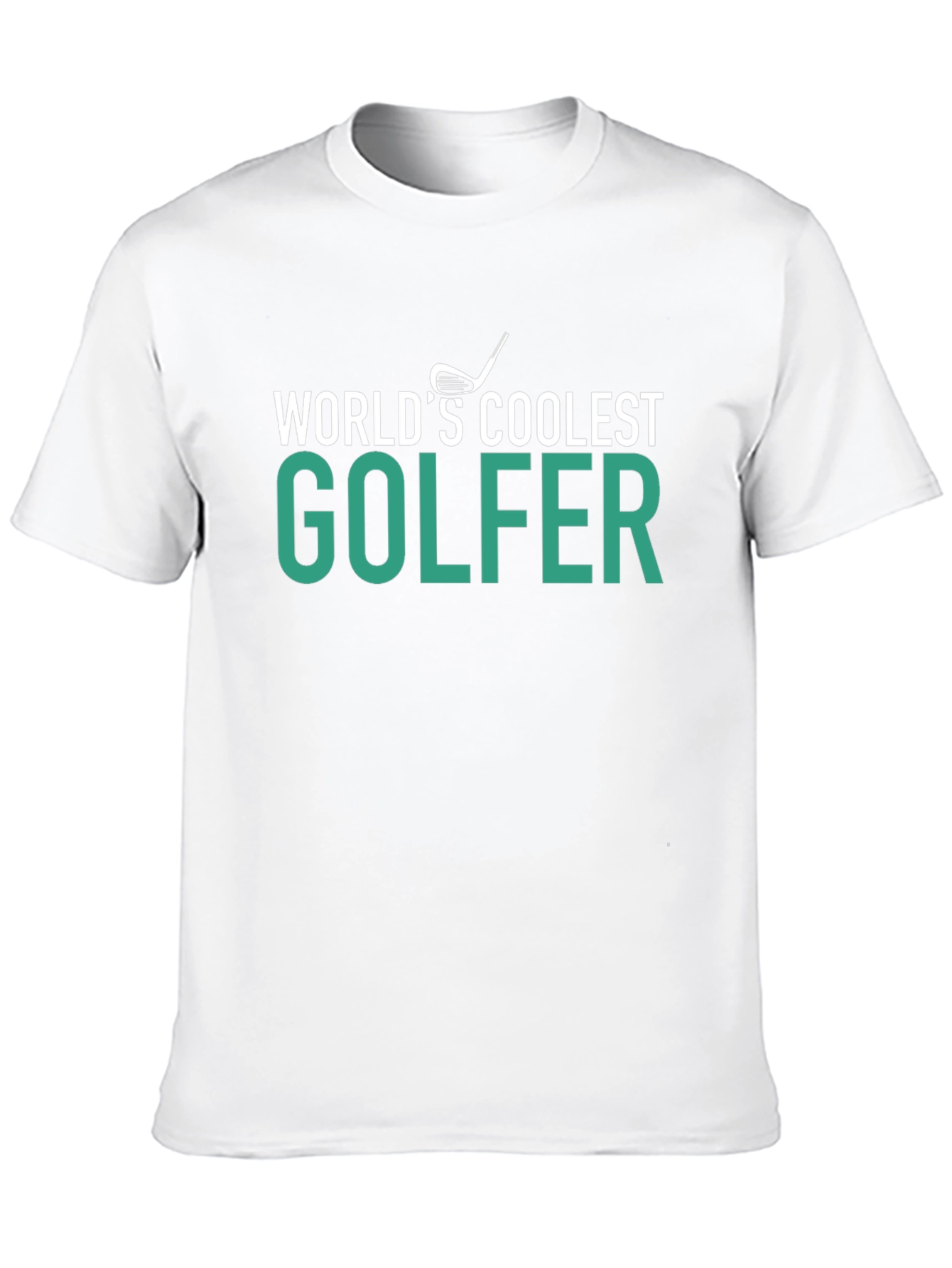 Worlds Coolest Golfer Tee - Golf Lovers Gift