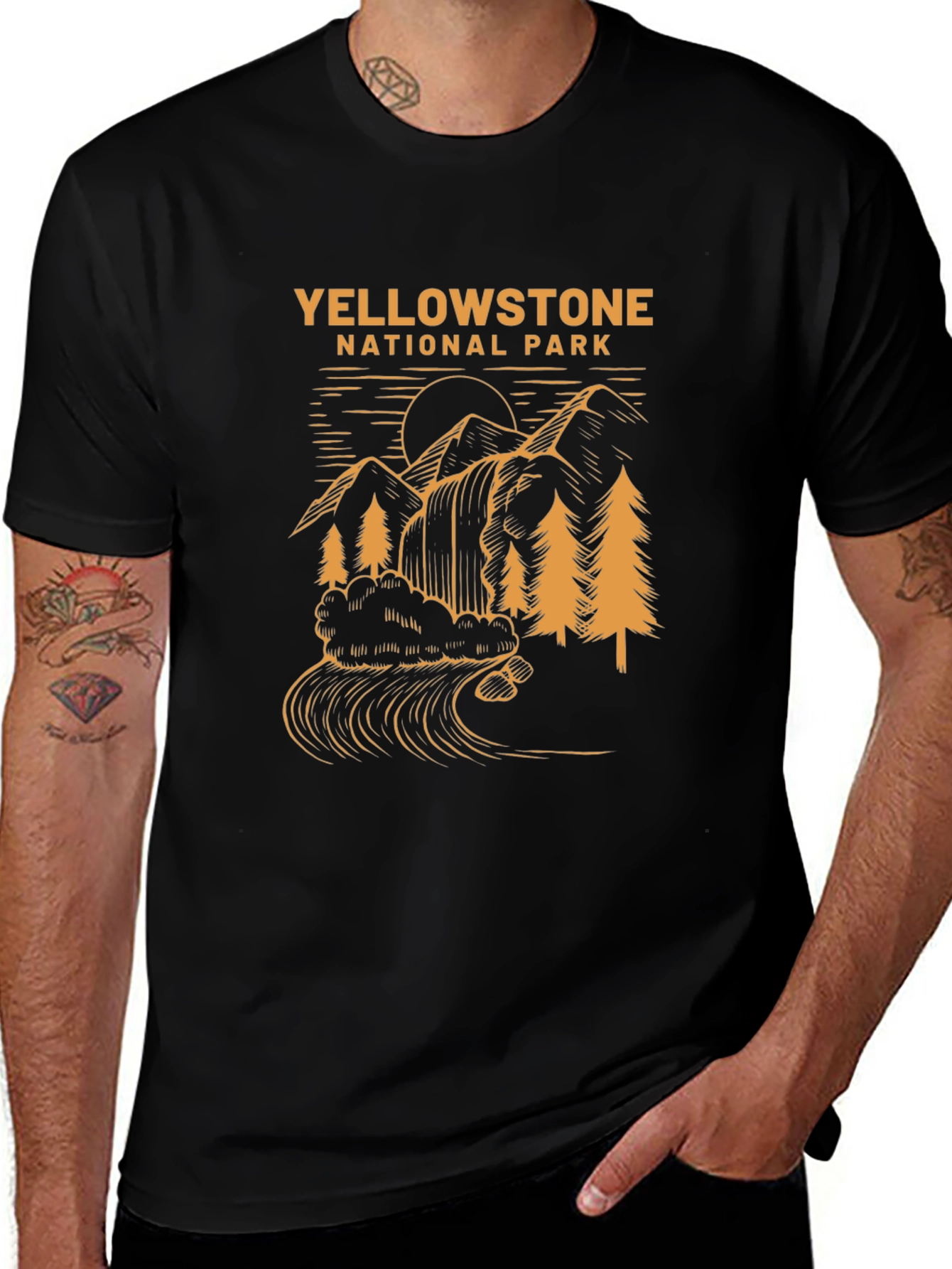 Yellowstone National Park Graphic Tee