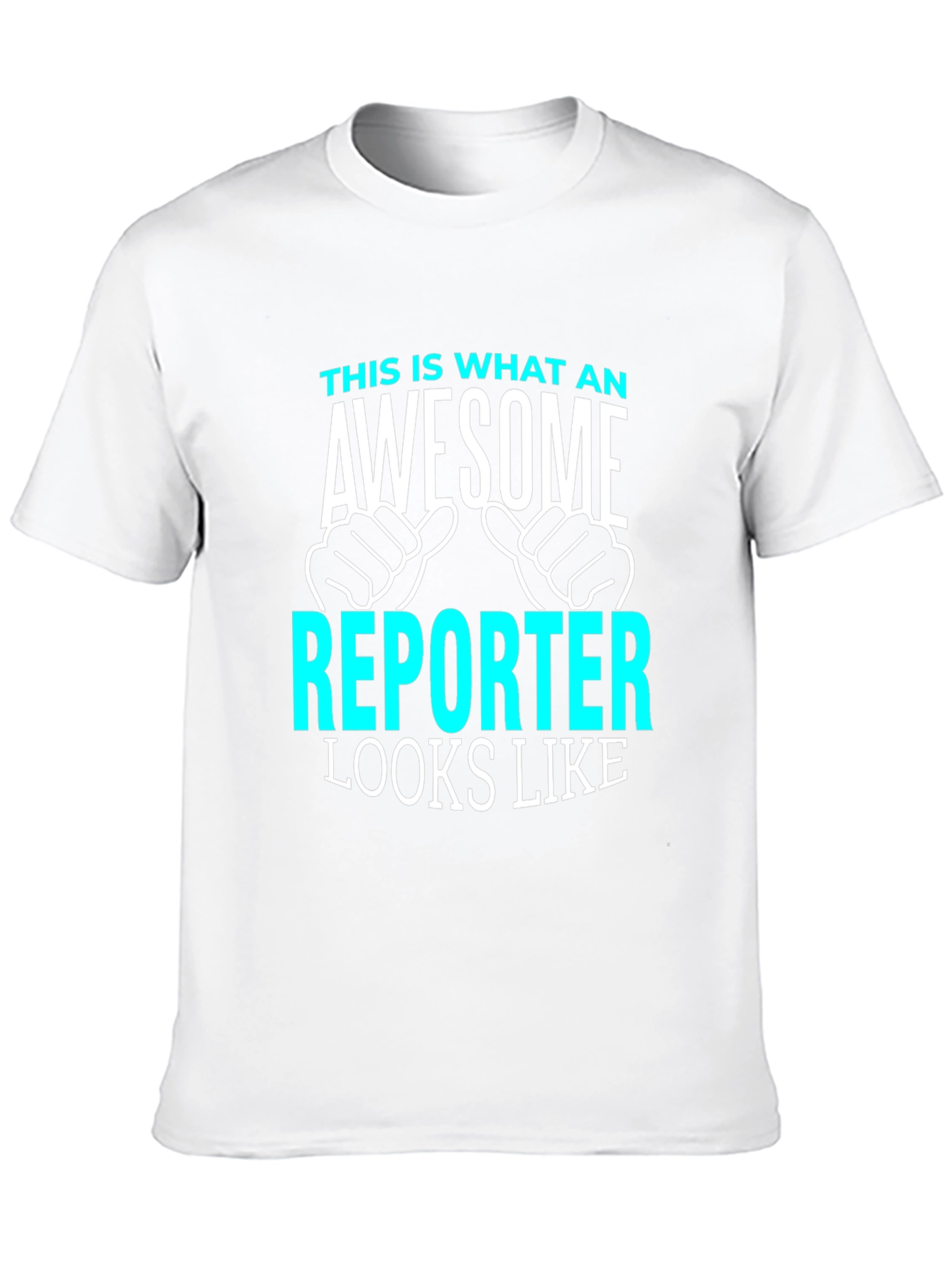 Awesome Reporter T-Shirt - Funny Job Pride Tee