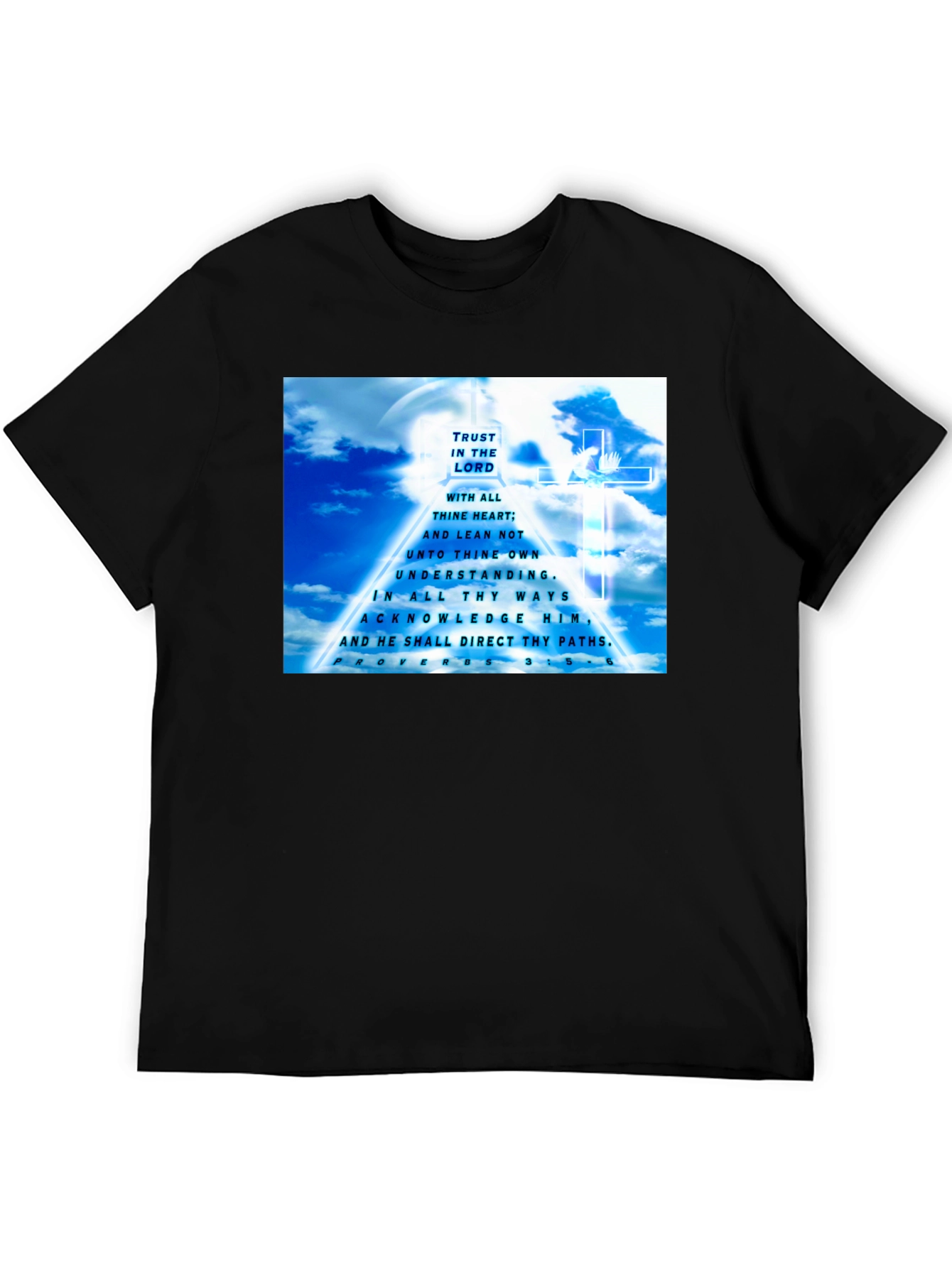 Trust in the Lord T-Shirt Christian Verse