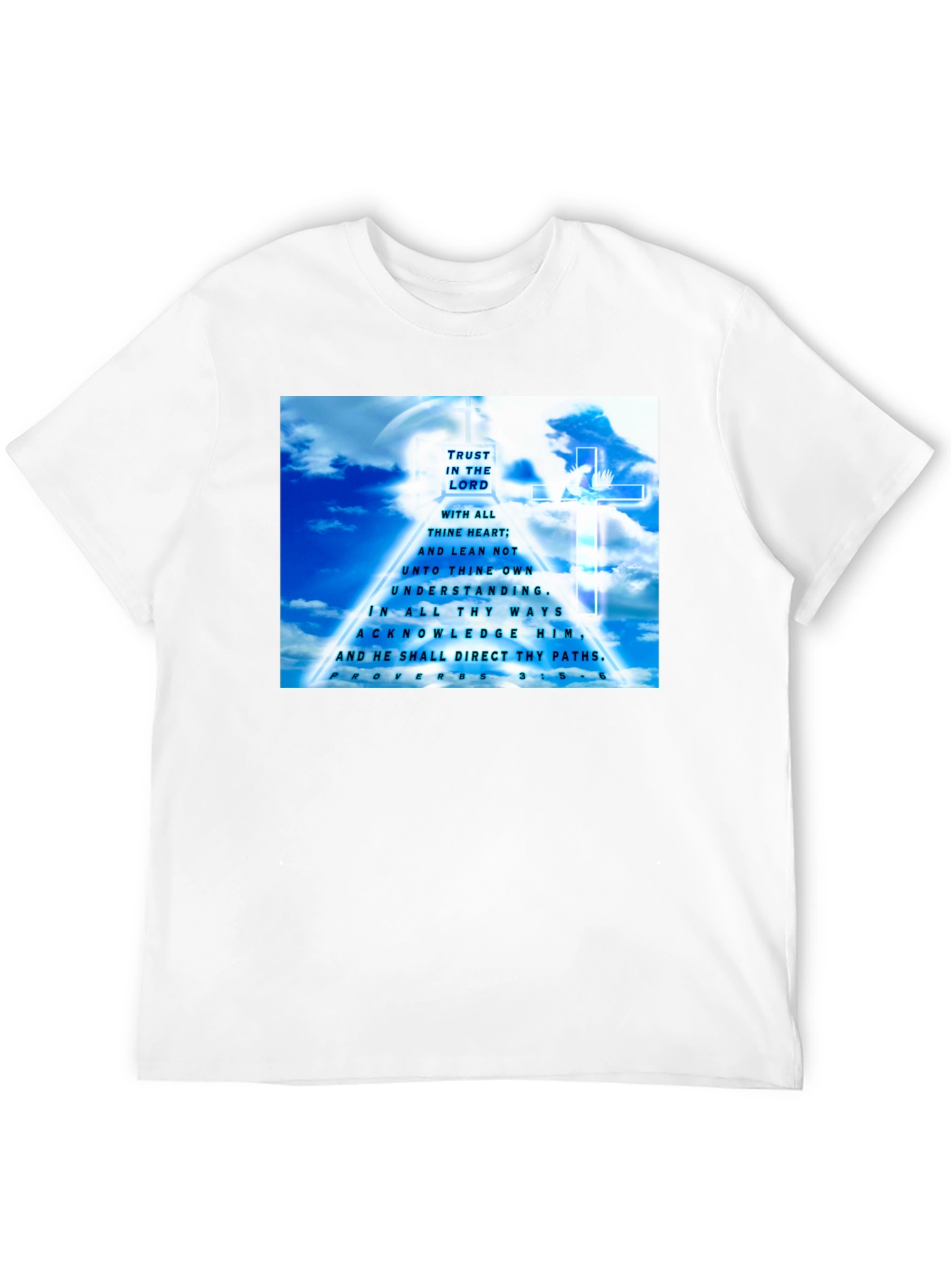 Trust in the Lord T-Shirt Christian Verse
