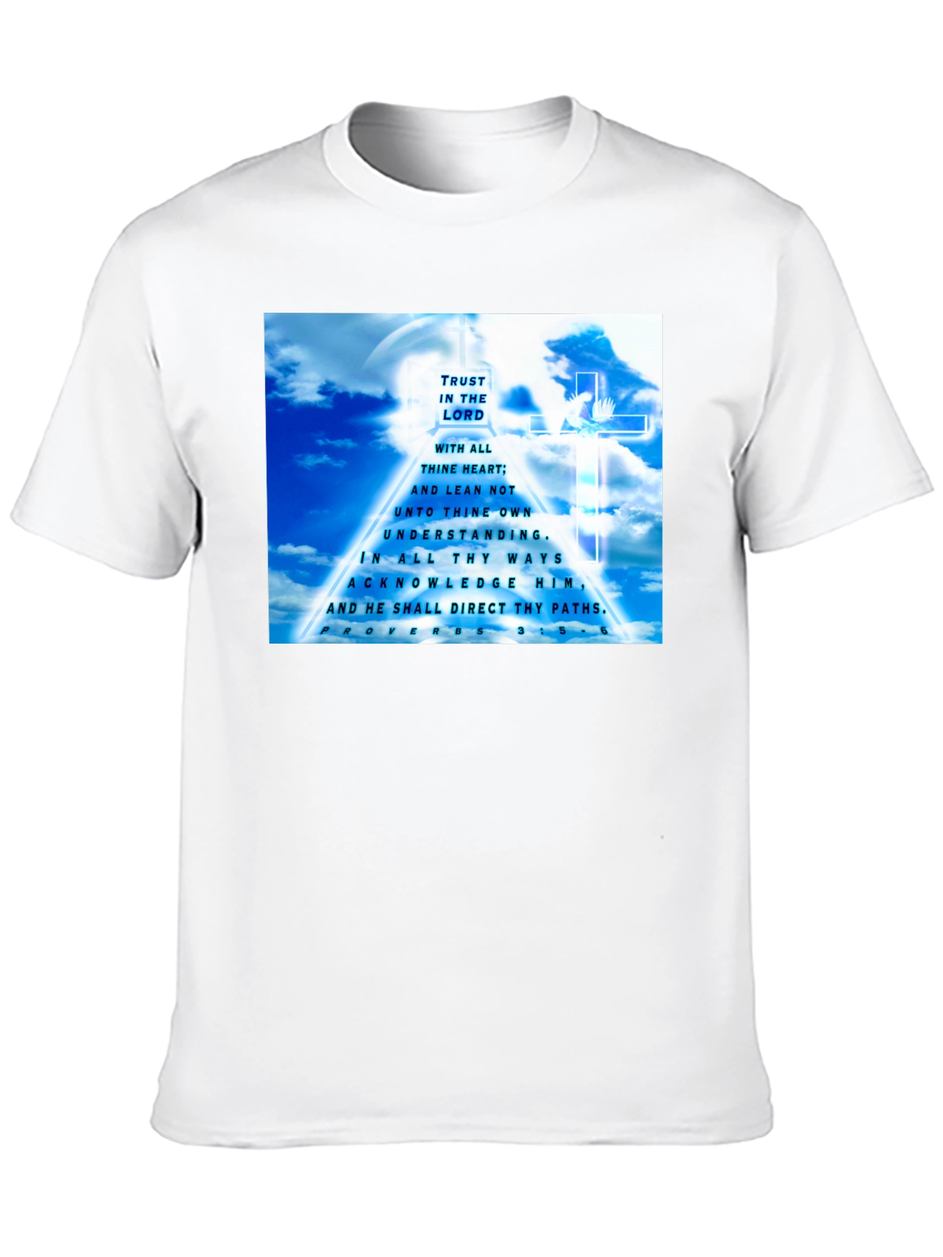 Trust in the Lord T-Shirt Christian Verse