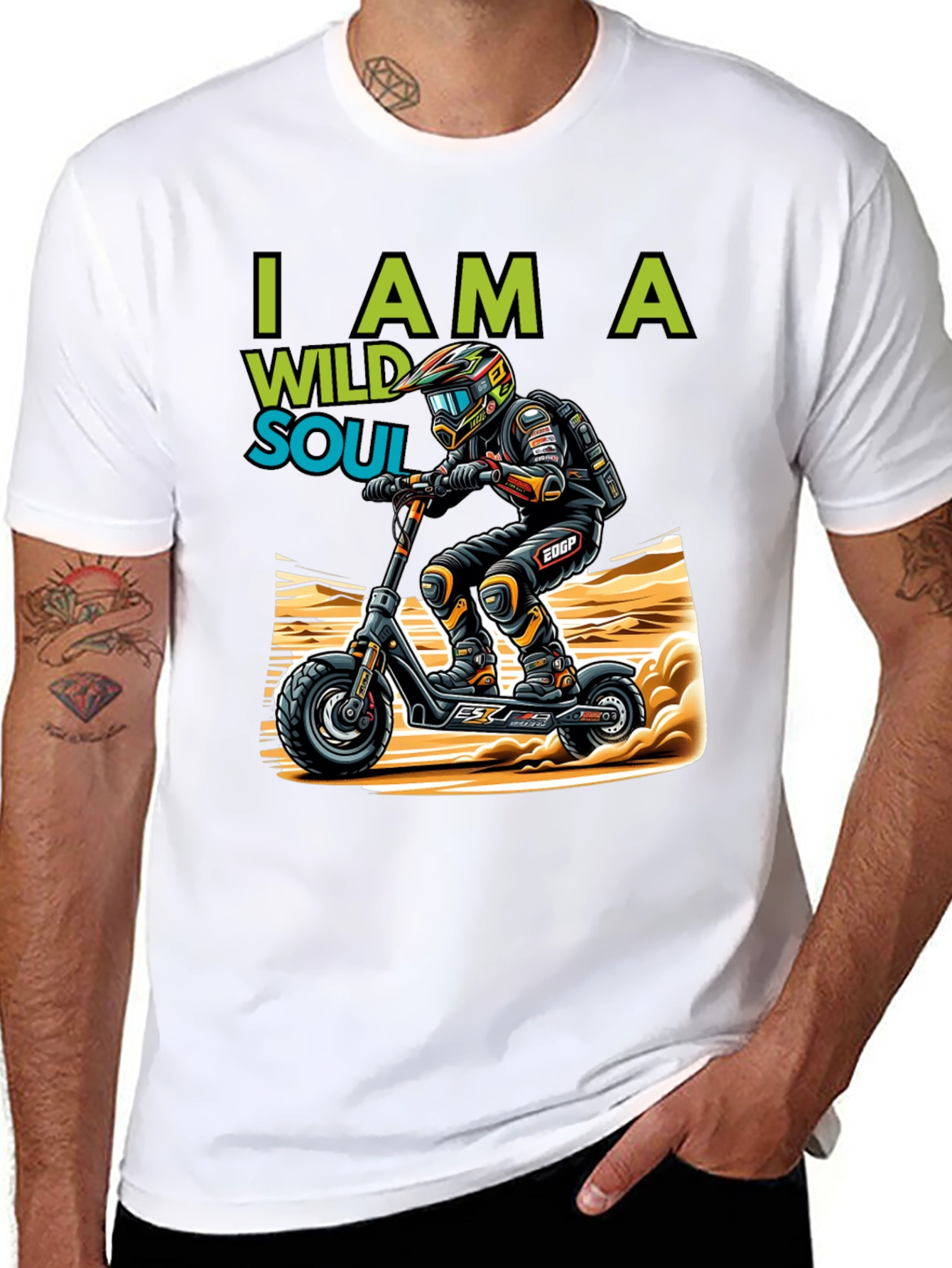 Wild Soul Scooter Adventure T-Shirt