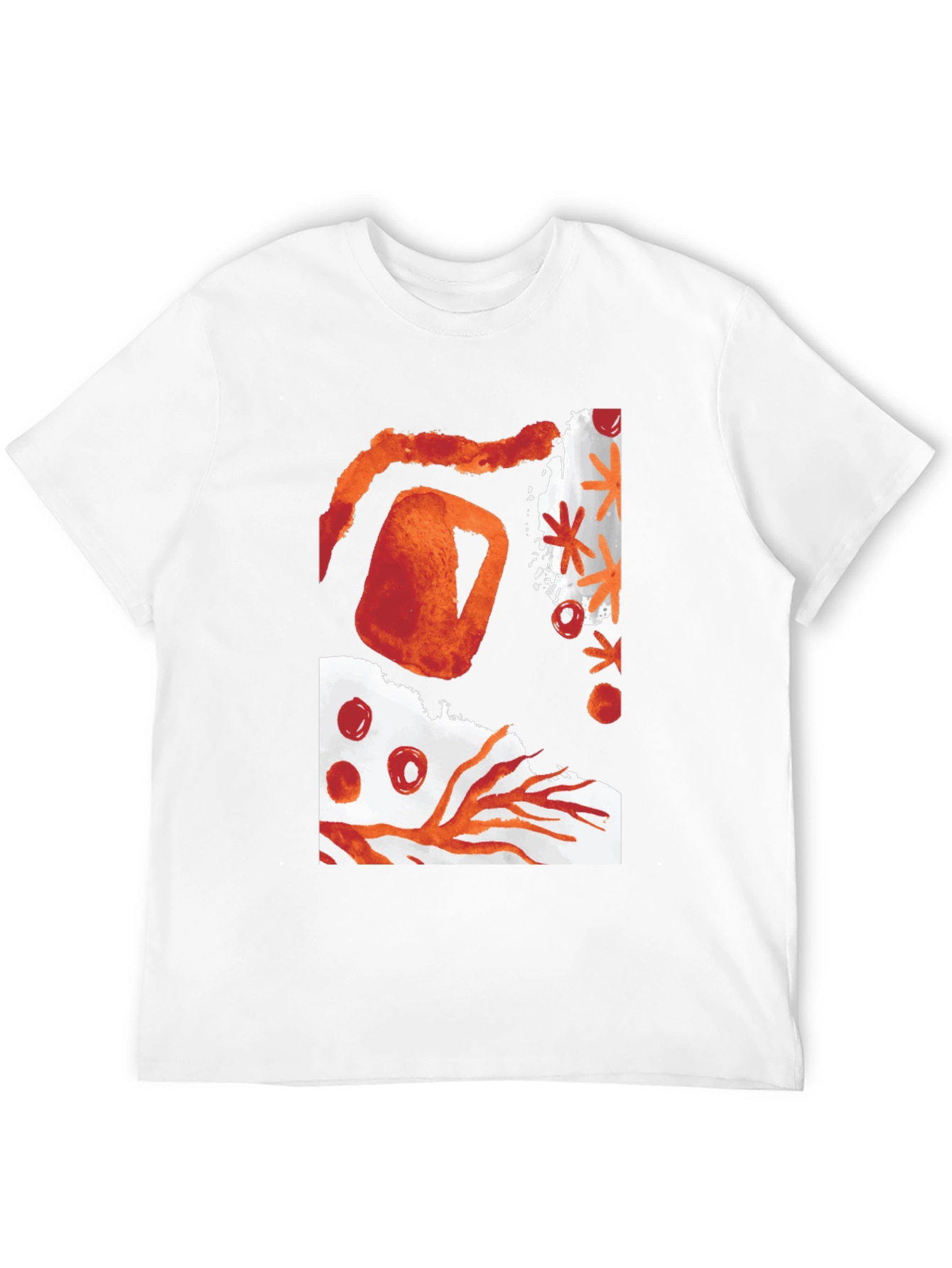 Abstract Graphic Print T-Shirt