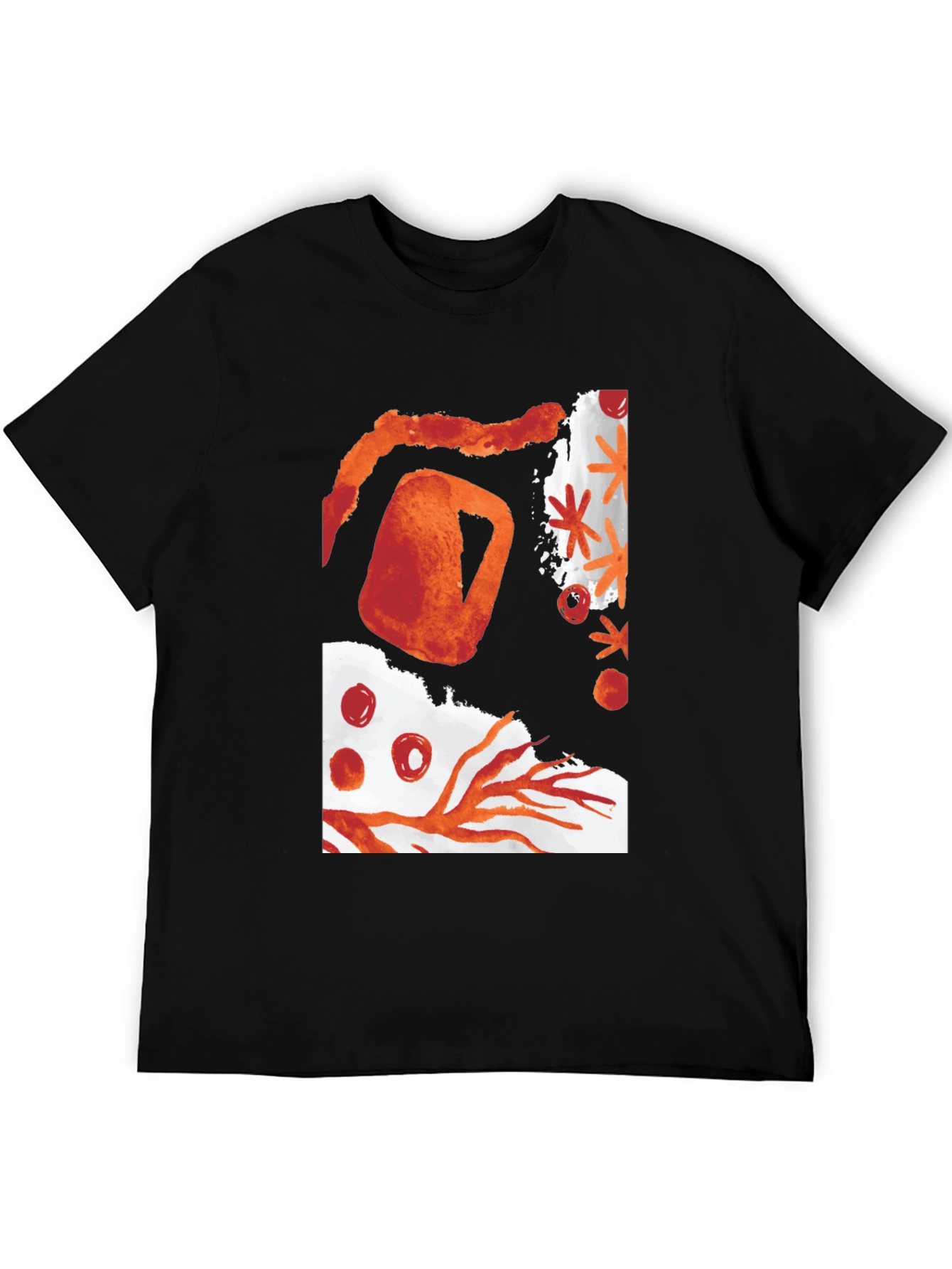 Abstract Graphic Print T-Shirt