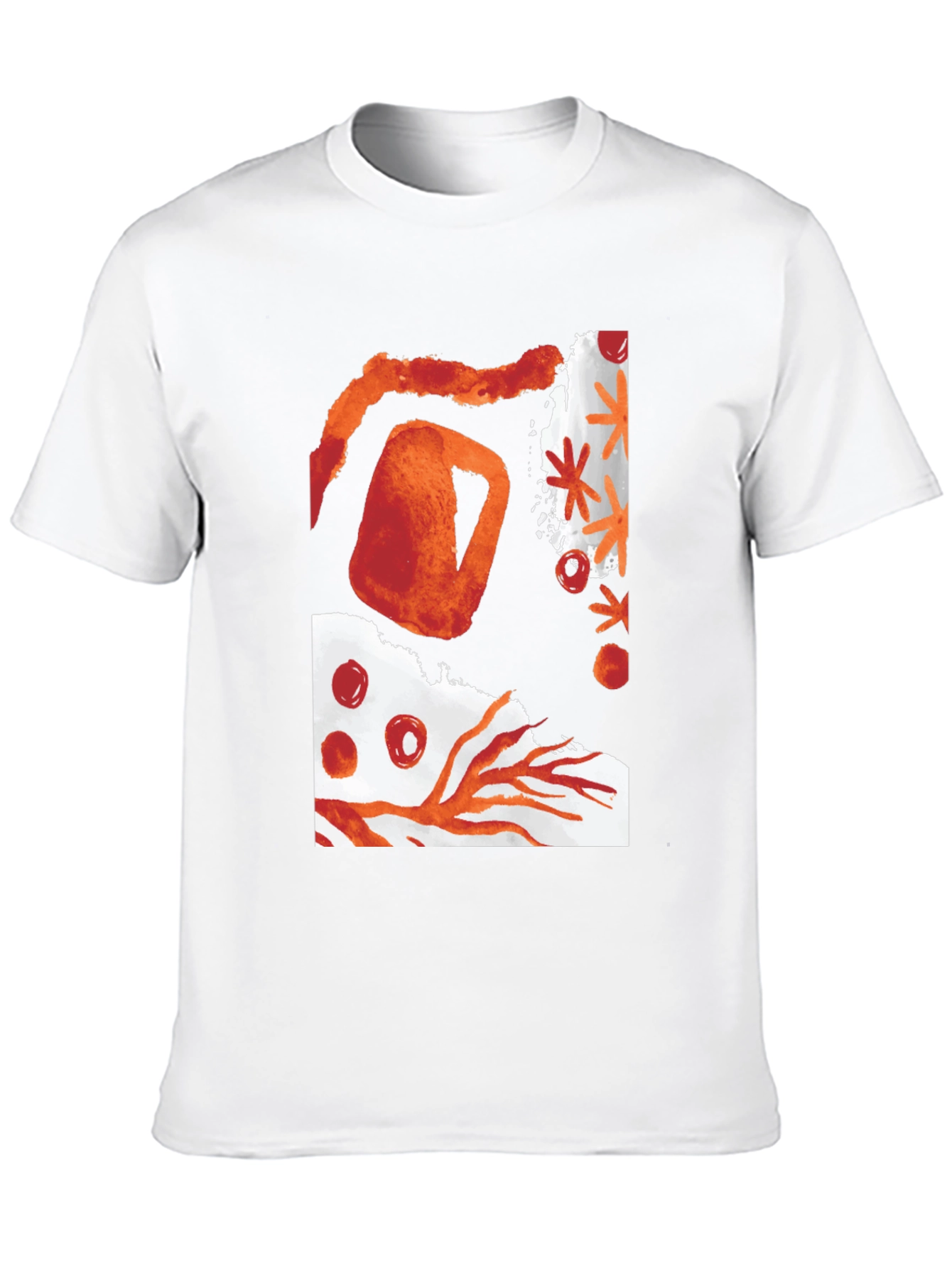 Abstract Graphic Print T-Shirt
