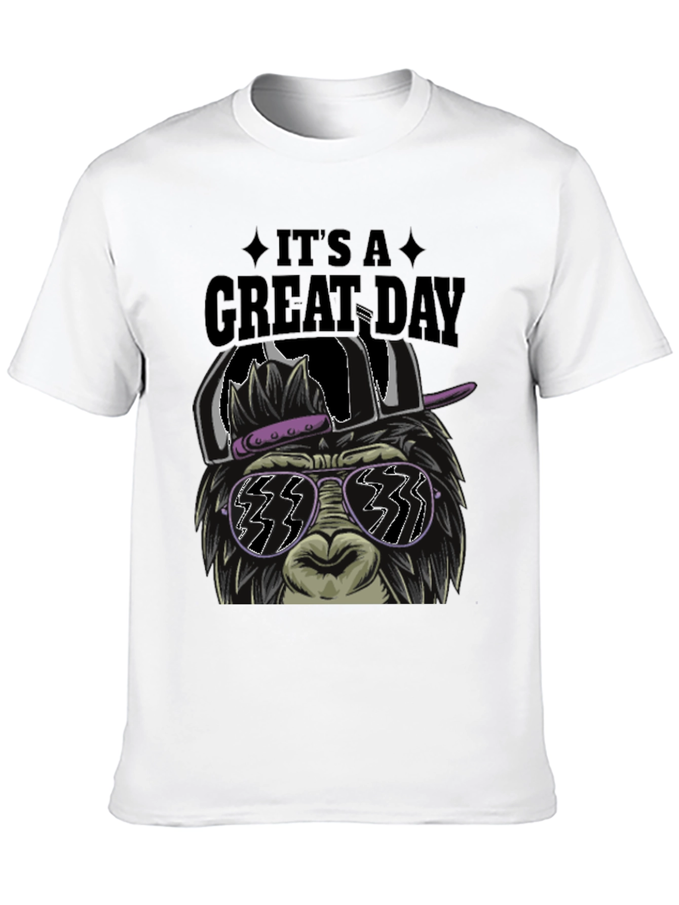 Its A Great Day Gorilla Graphic T-Shirt