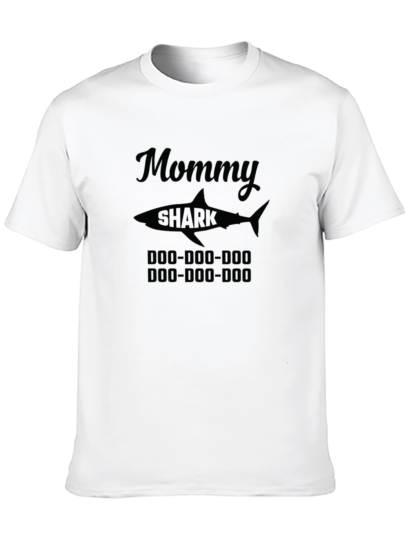 Mommy Shark Doo Doo Doo T-Shirt - Black