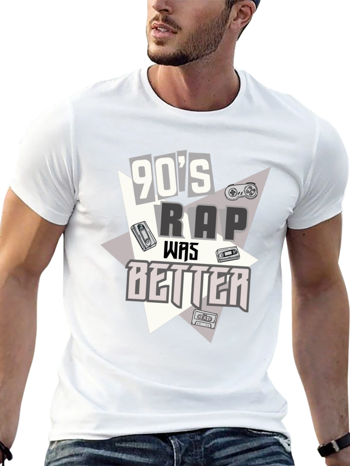 90s Rap Music Graphic T-Shirt