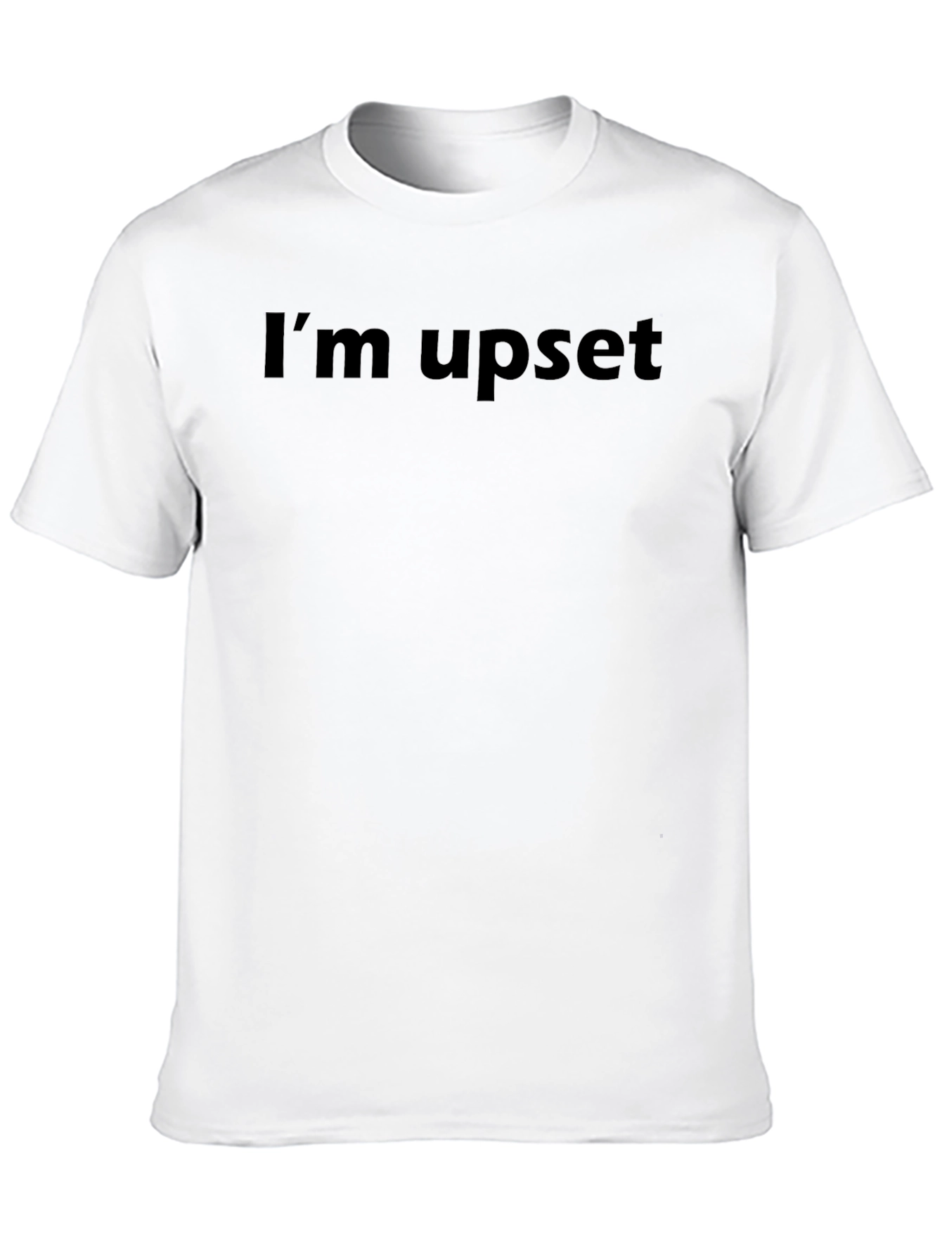 Im Upset Graphic Tee - Comfy Casual Wear