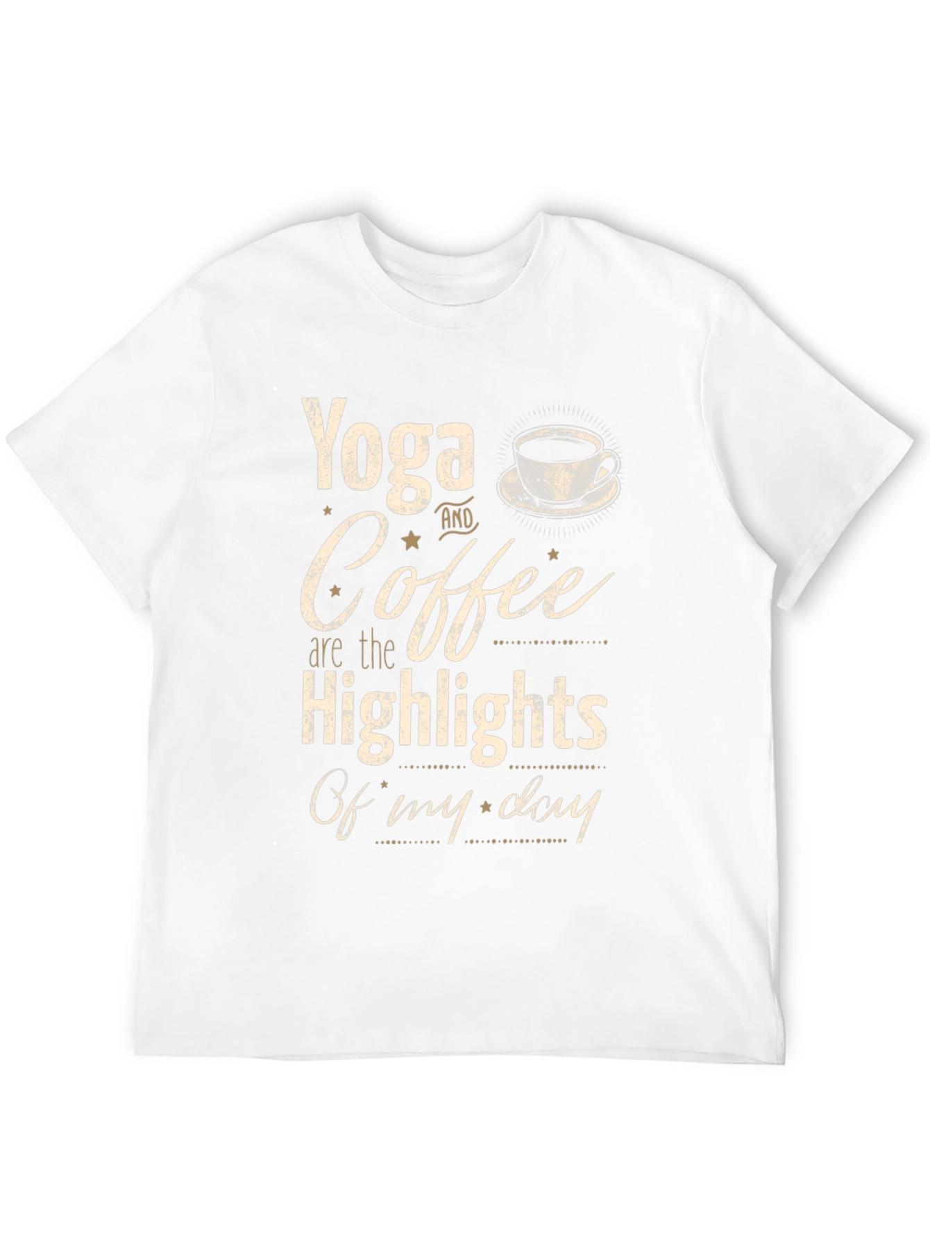 Yoga & Coffee Highlights T-Shirt