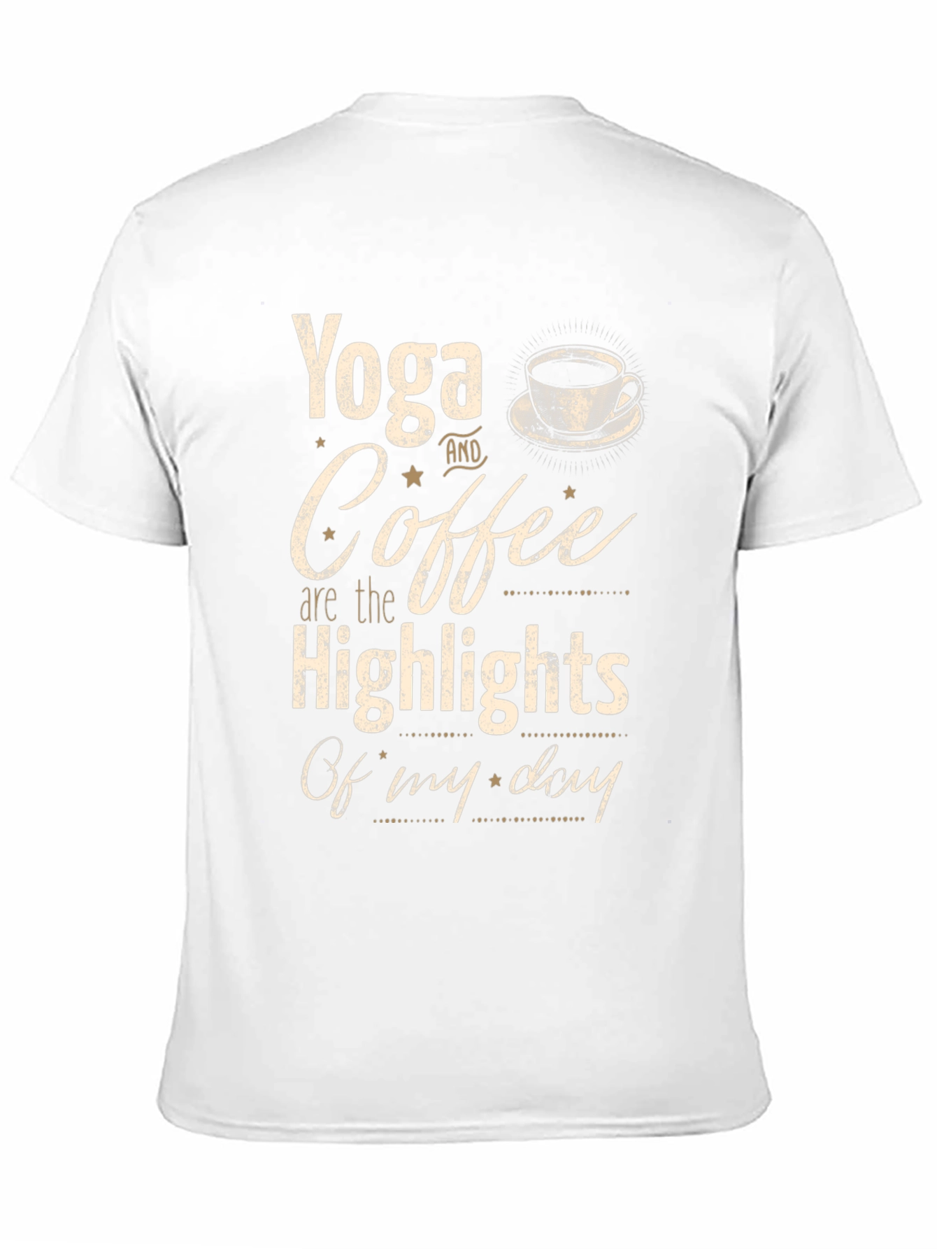 Yoga & Coffee Highlights T-Shirt