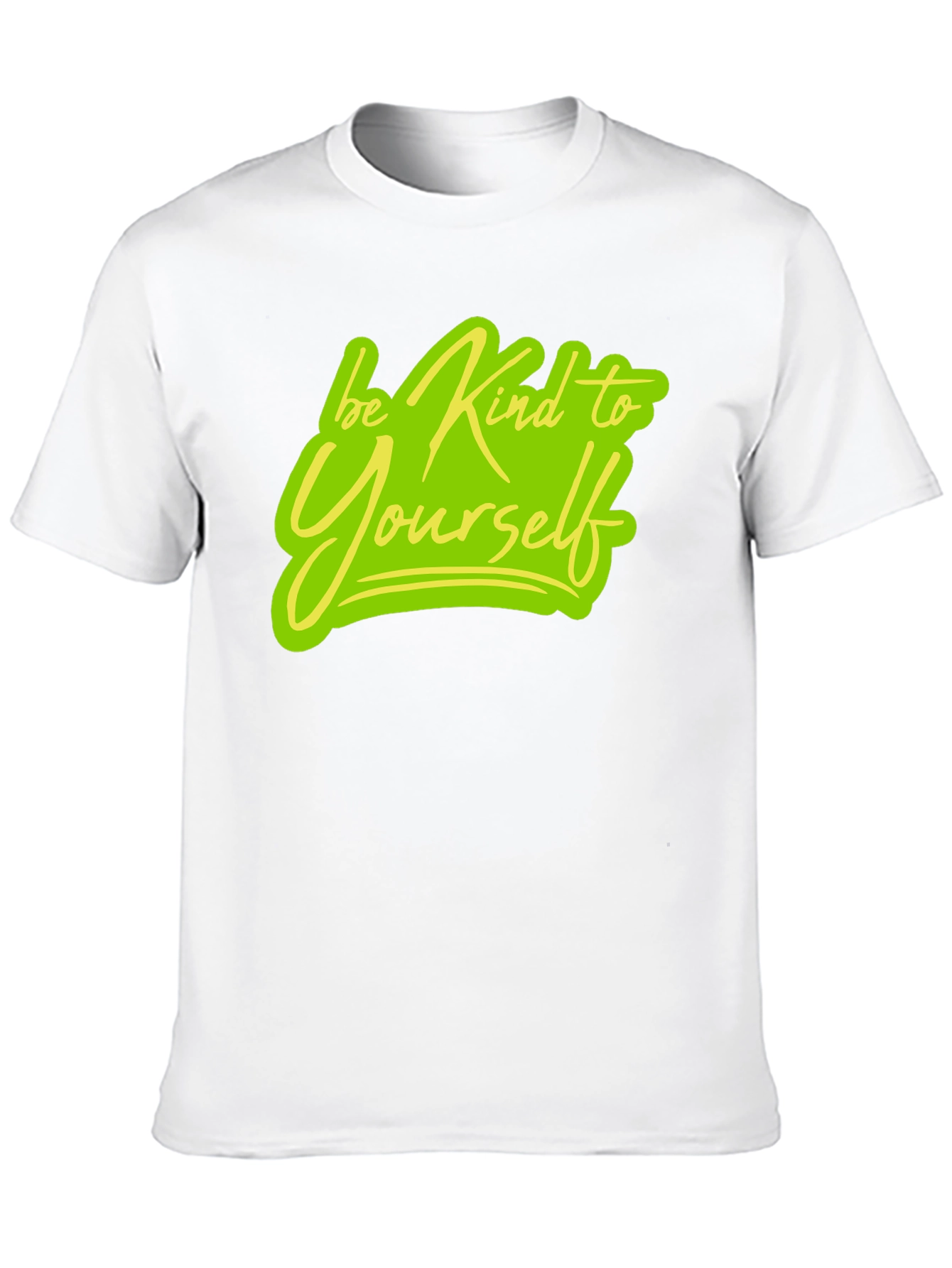 Be Kind To Yourself Black Graphic Tee