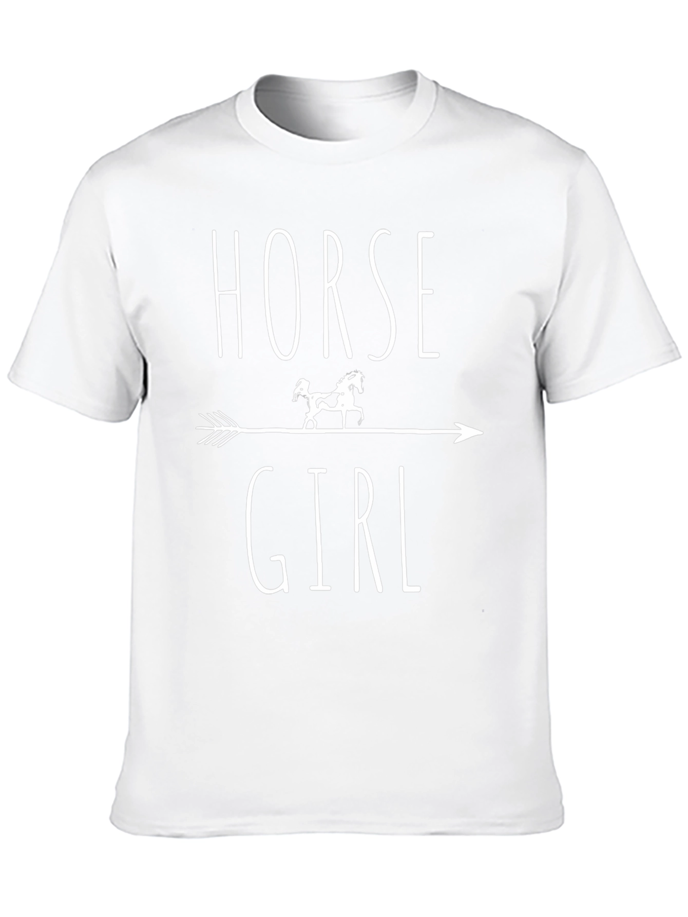Horse Girl Arrow Graphic Tee - Unisex Fit