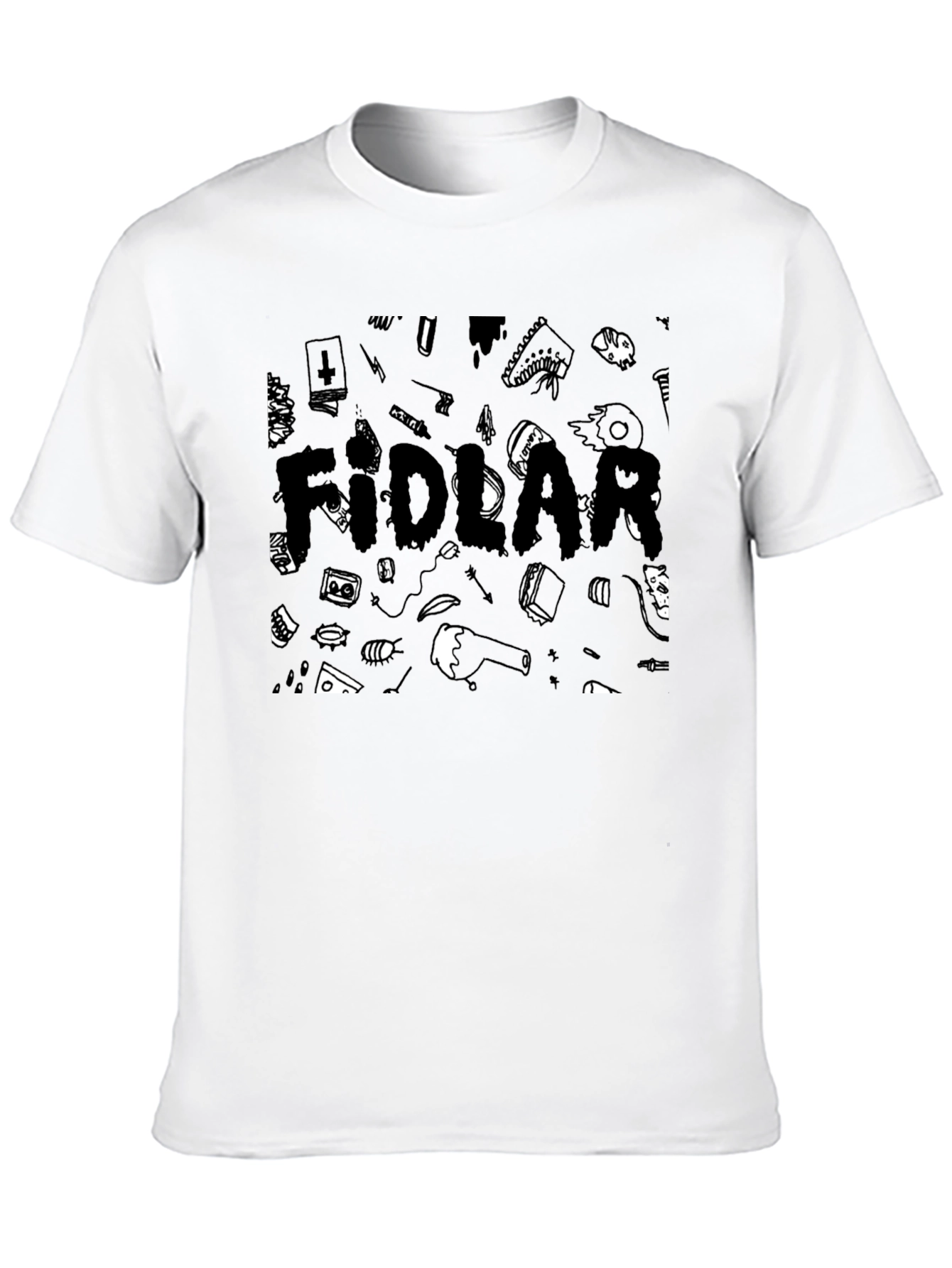 Fidlar Black Graphic T-Shirt