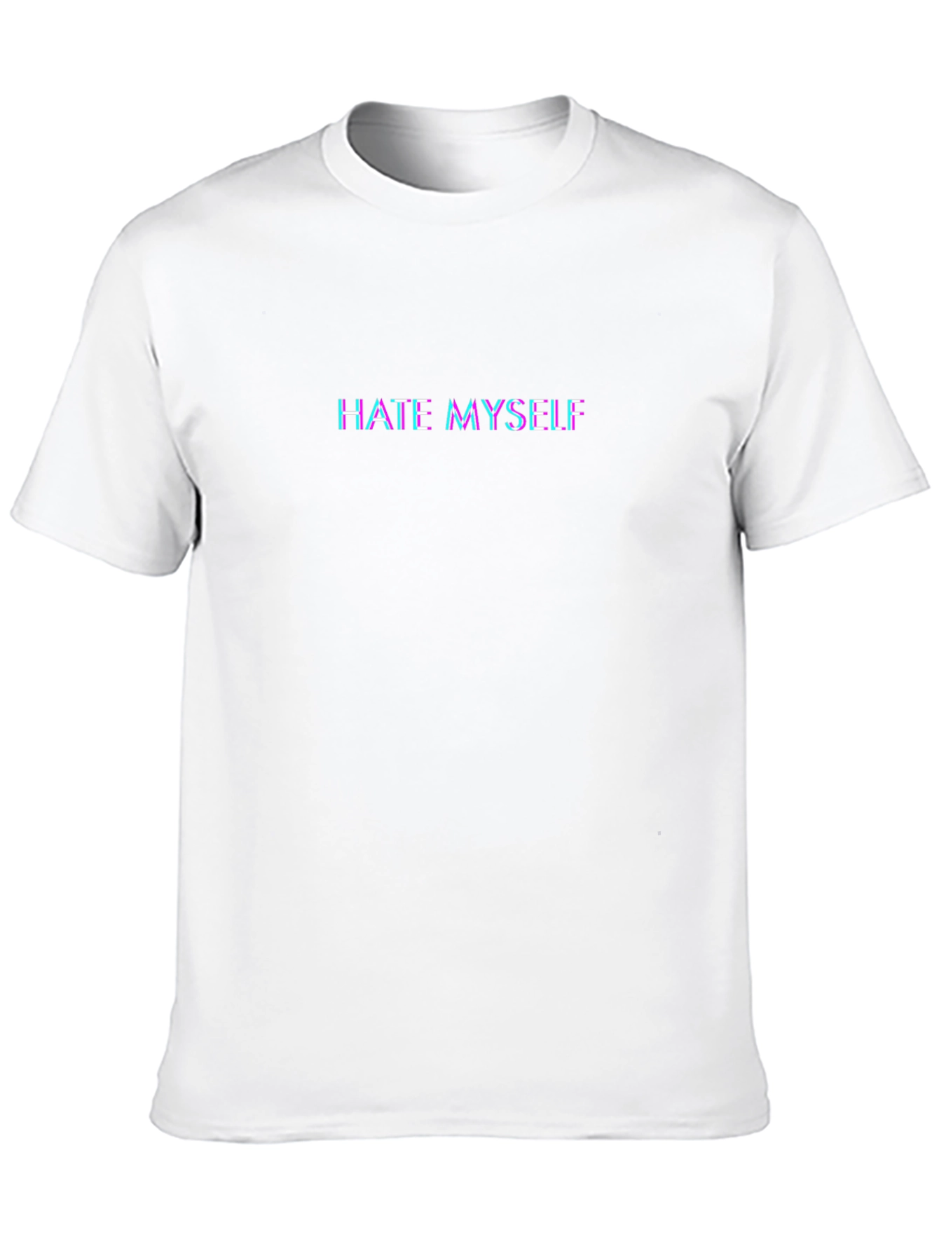 Hate Myself Graphic T-Shirt - Edgy Statement Tee
